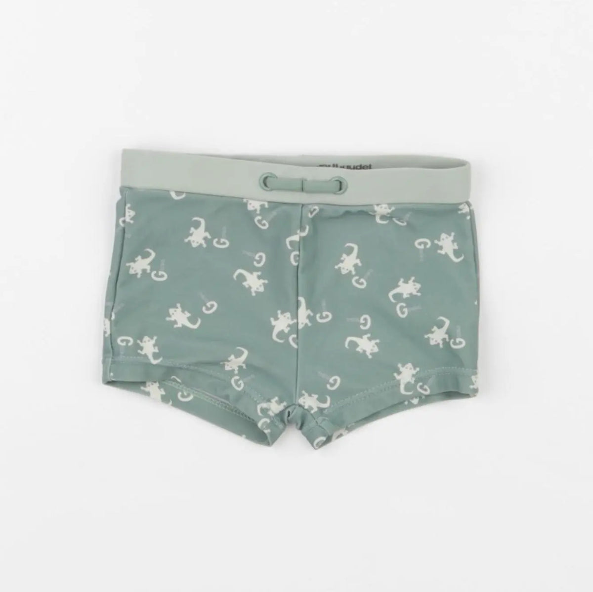 Vertbaudet - maillot de bain vert - 6 mois