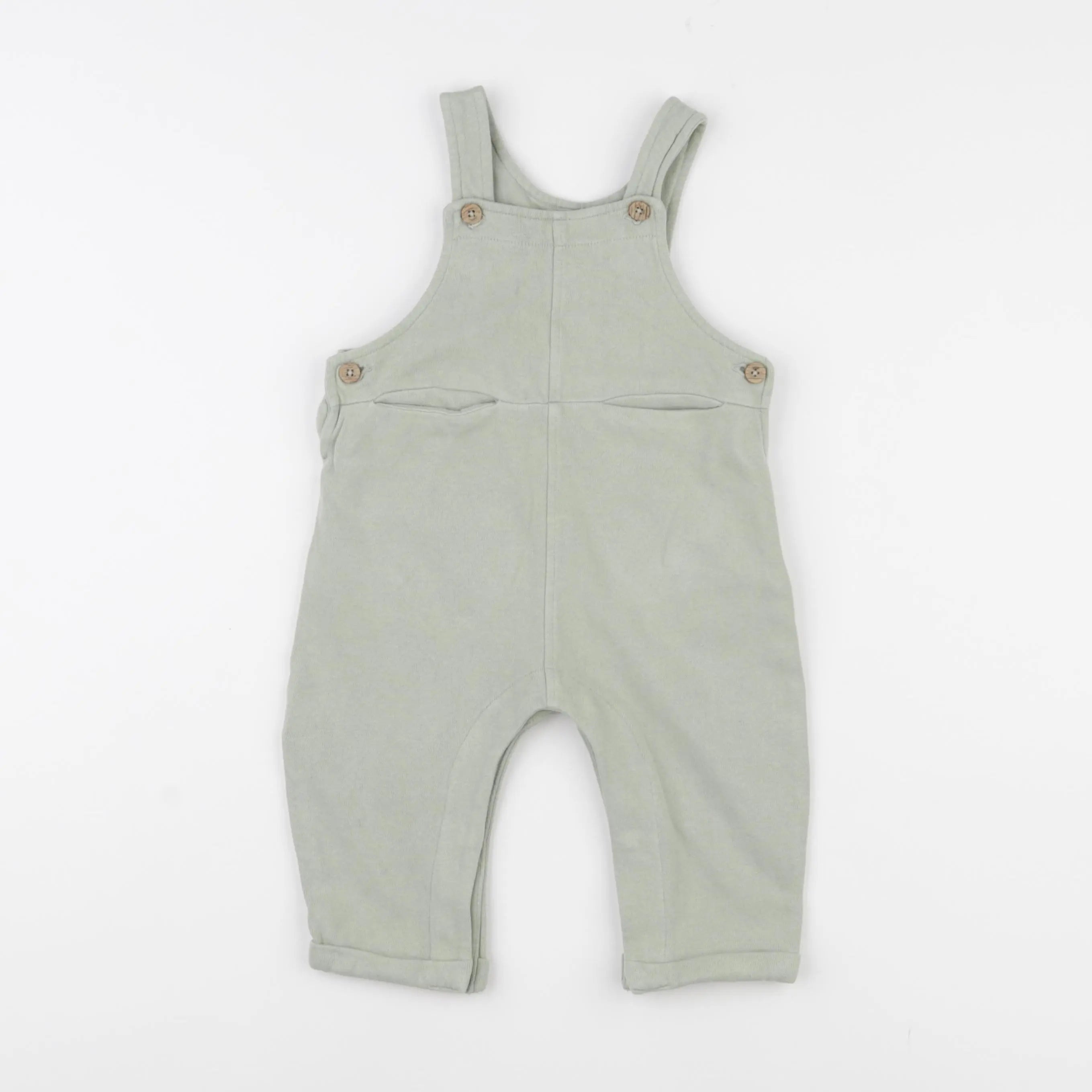 Vertbaudet - salopette vert - 12 mois