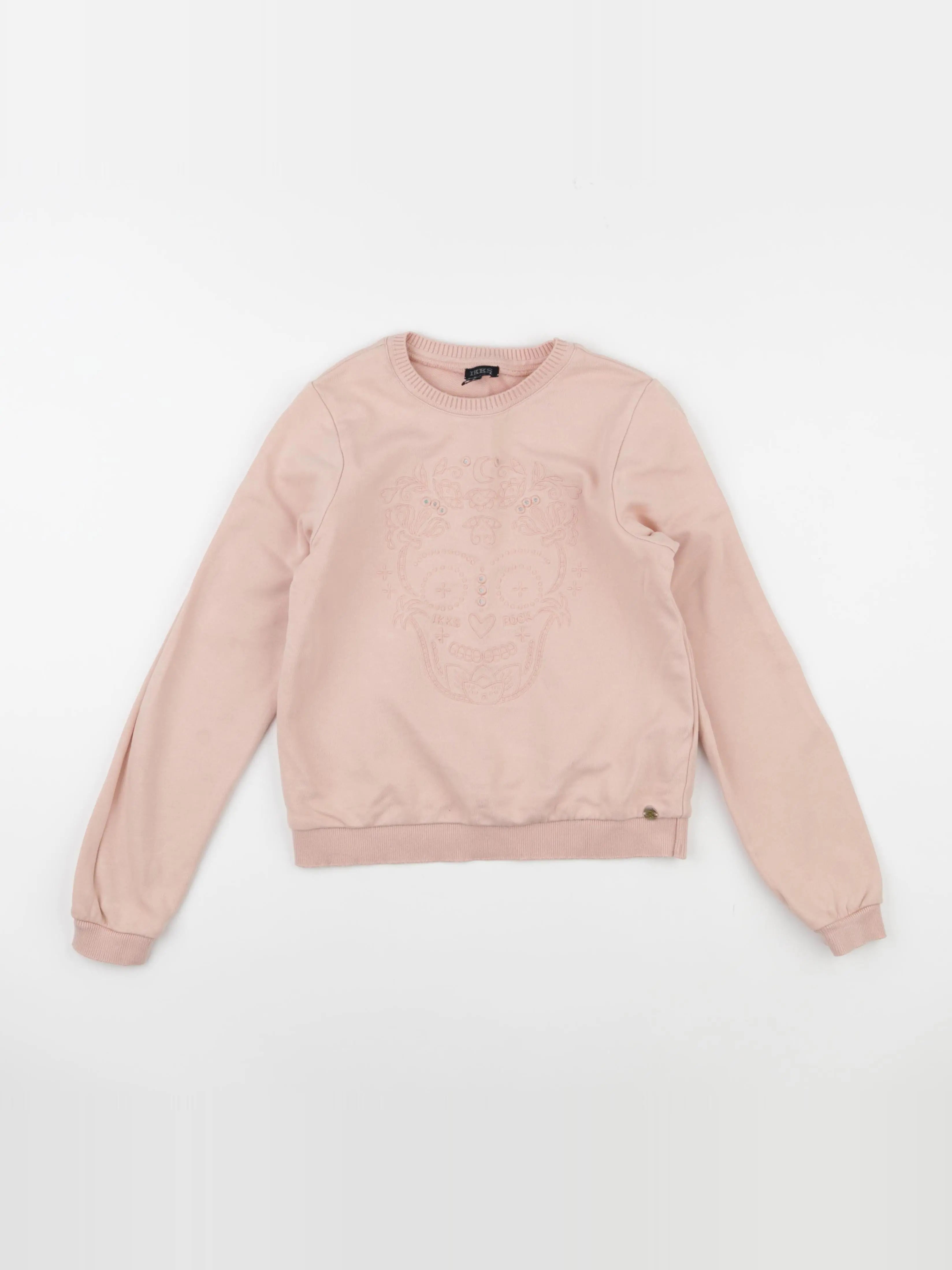 IKKS - sweat rose - 10 ans