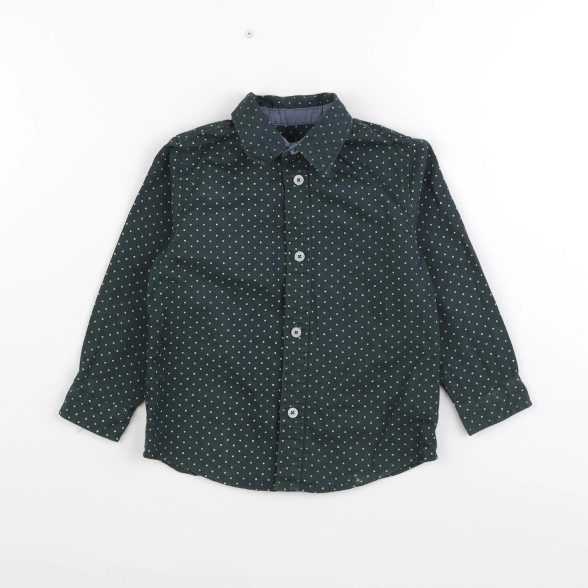Vertbaudet - chemise vert - 3 ans