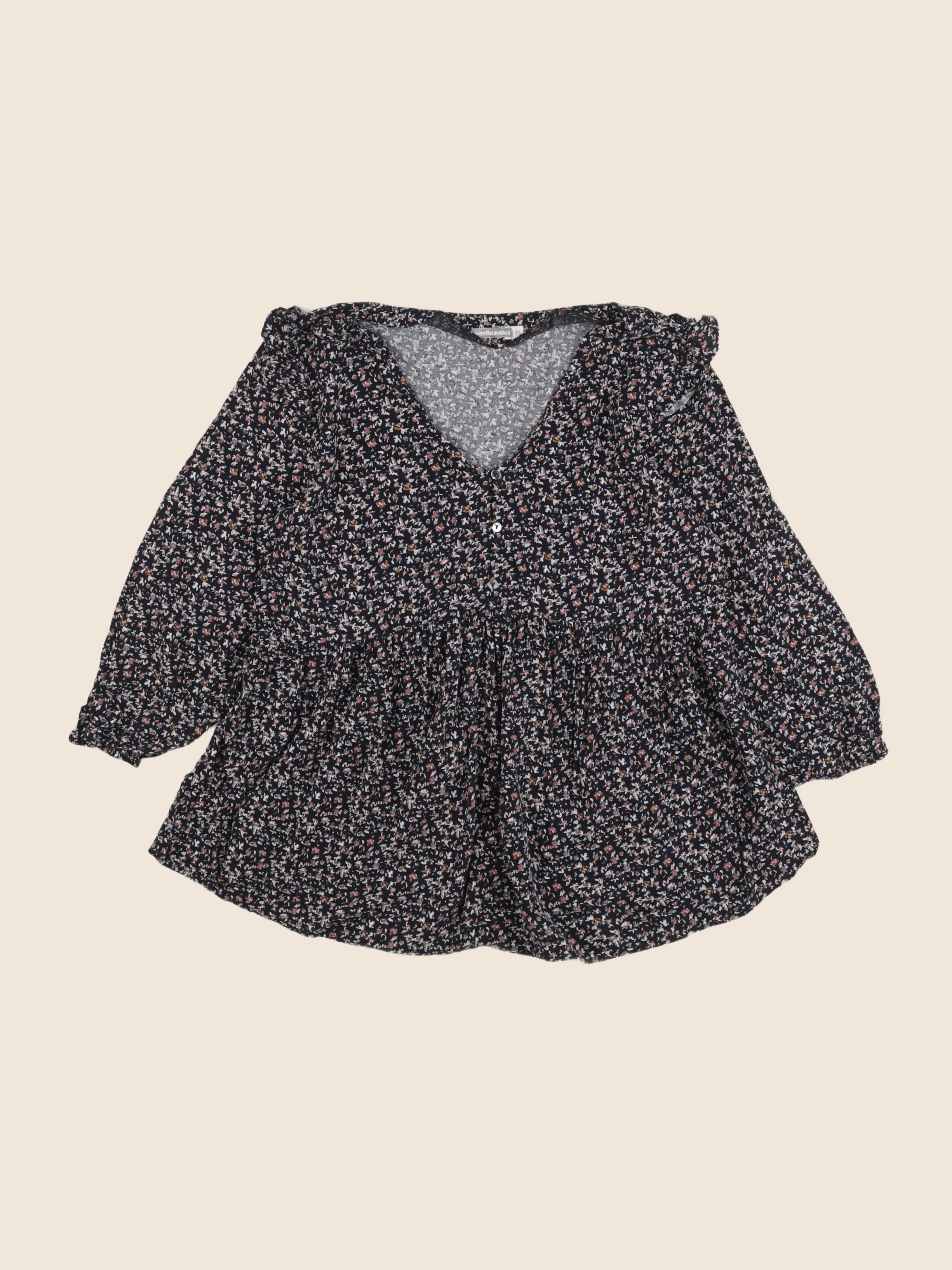 Vertbaudet - blouse grossesse bleu - 38