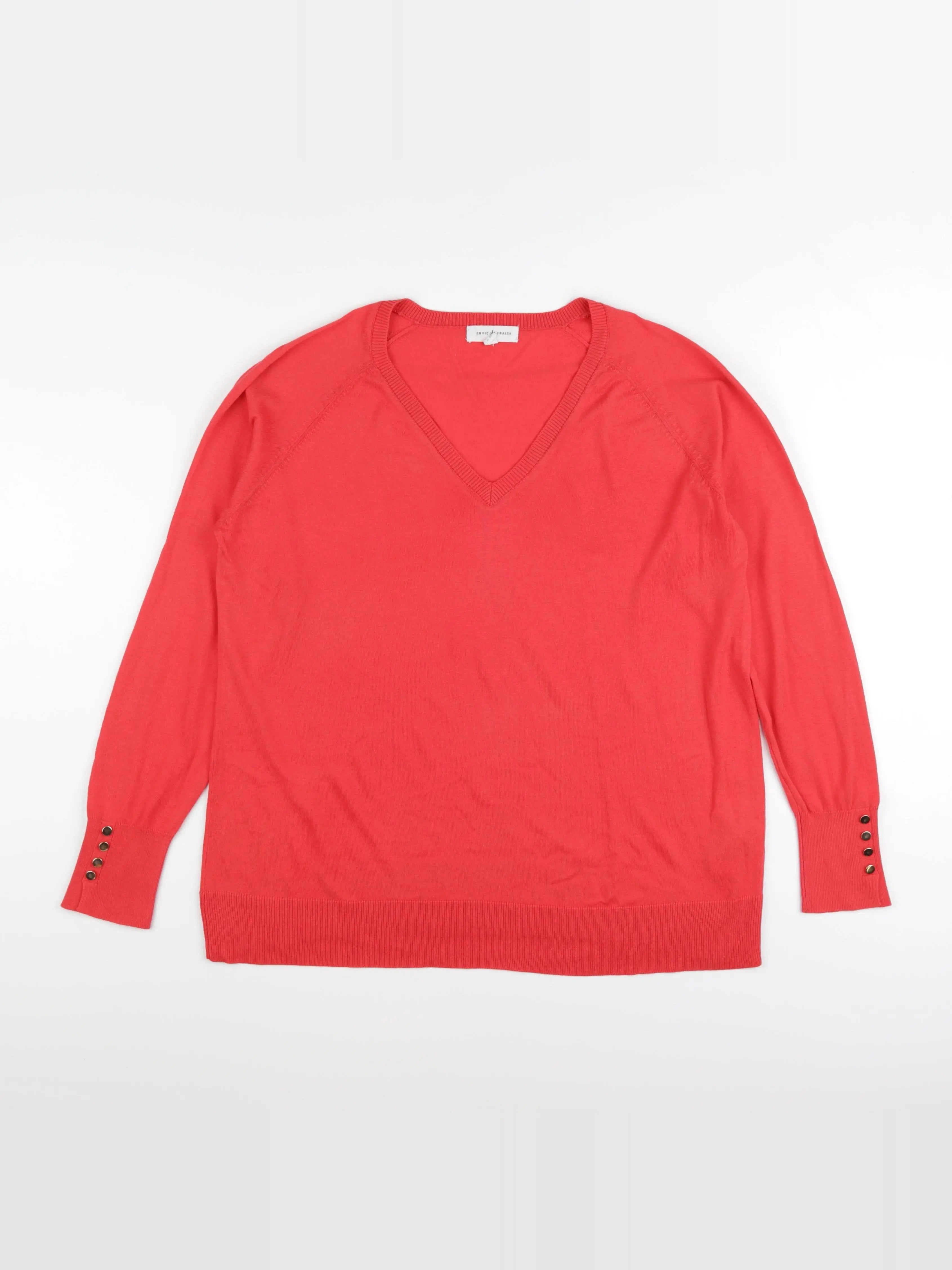 Envie de fraise - pull grossesse rose - 38 à 40
