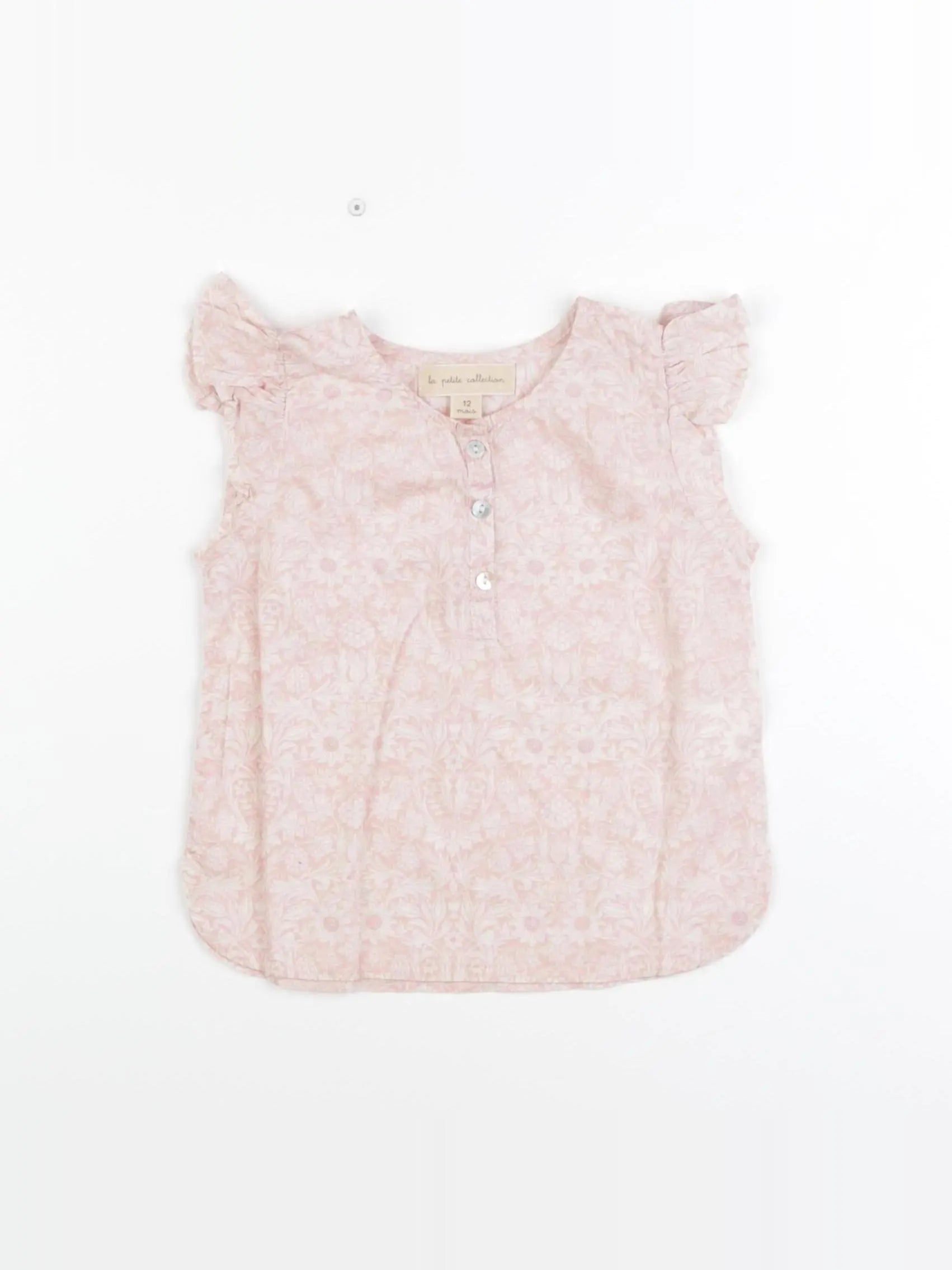 La Petite Collection - blouse rose - 12 mois