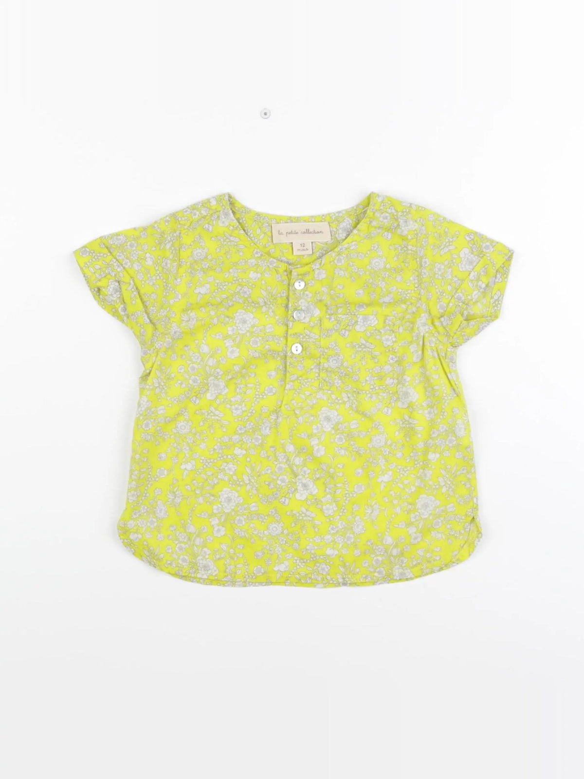 La Petite Collection - blouse jaune - 12 mois