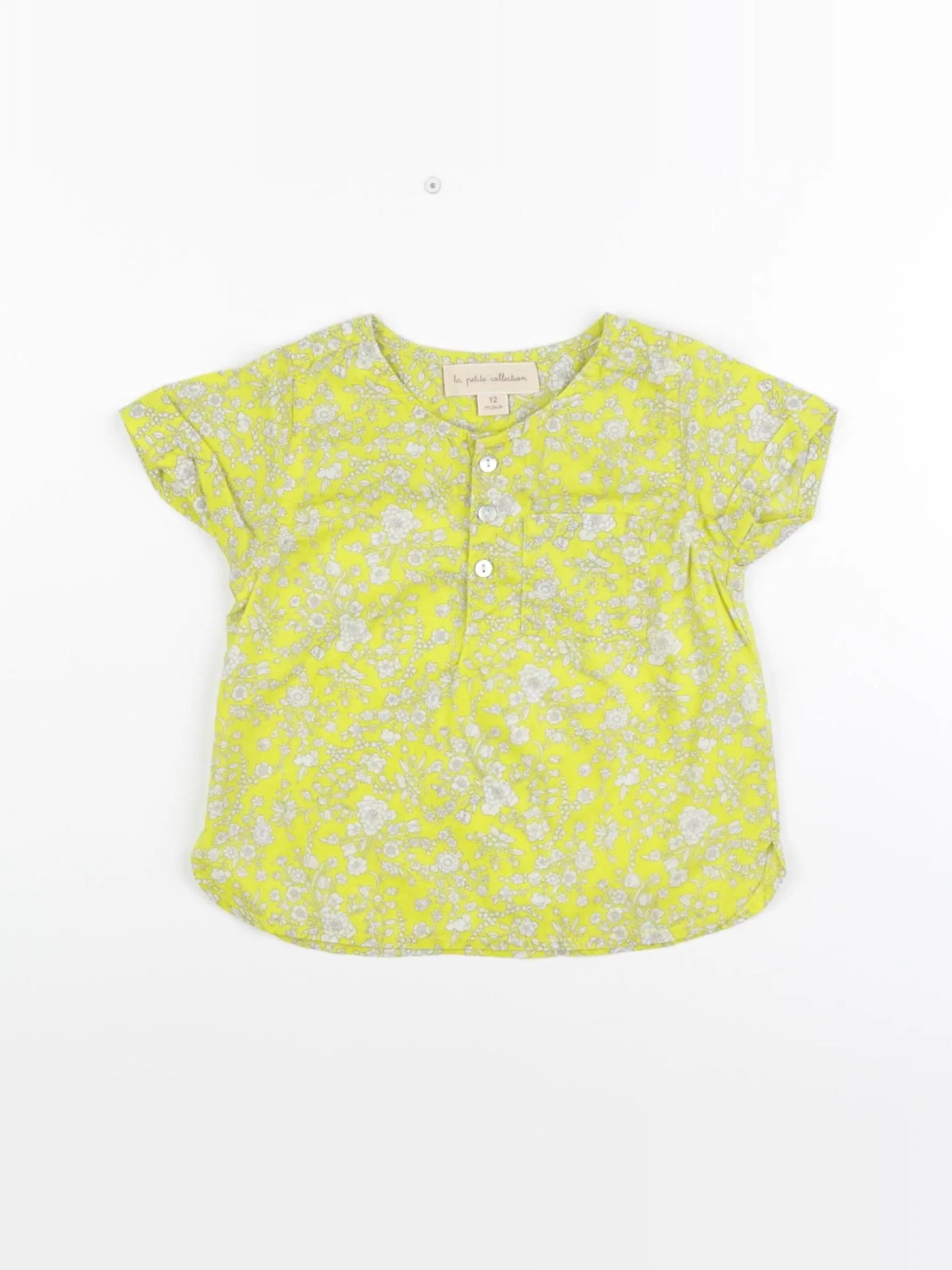 La Petite Collection - blouse jaune - 12 mois