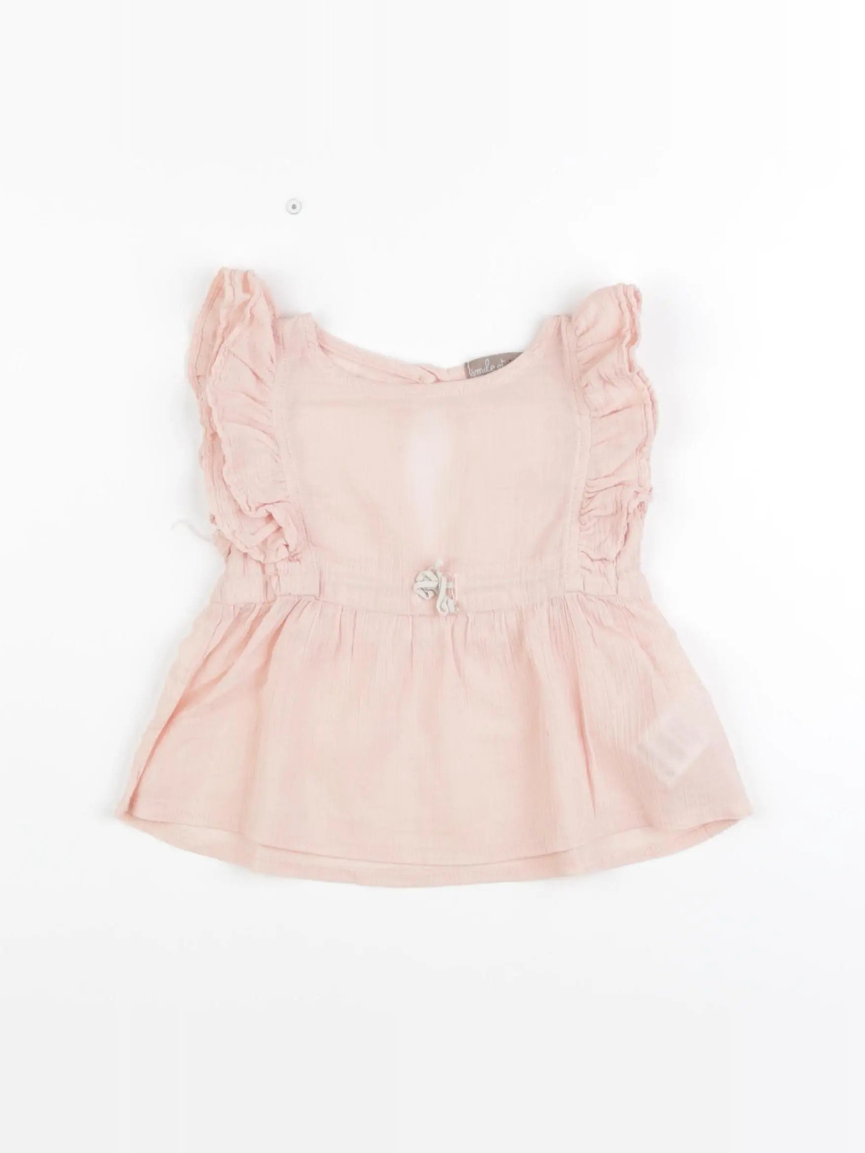 Emile et Ida - blouse rose - 12 mois