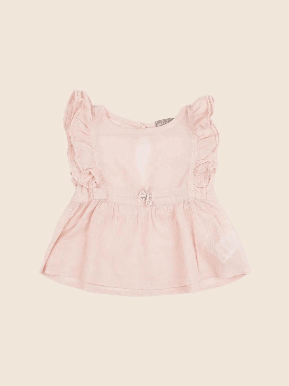 Emile et Ida - blouse rose - 12 mois
