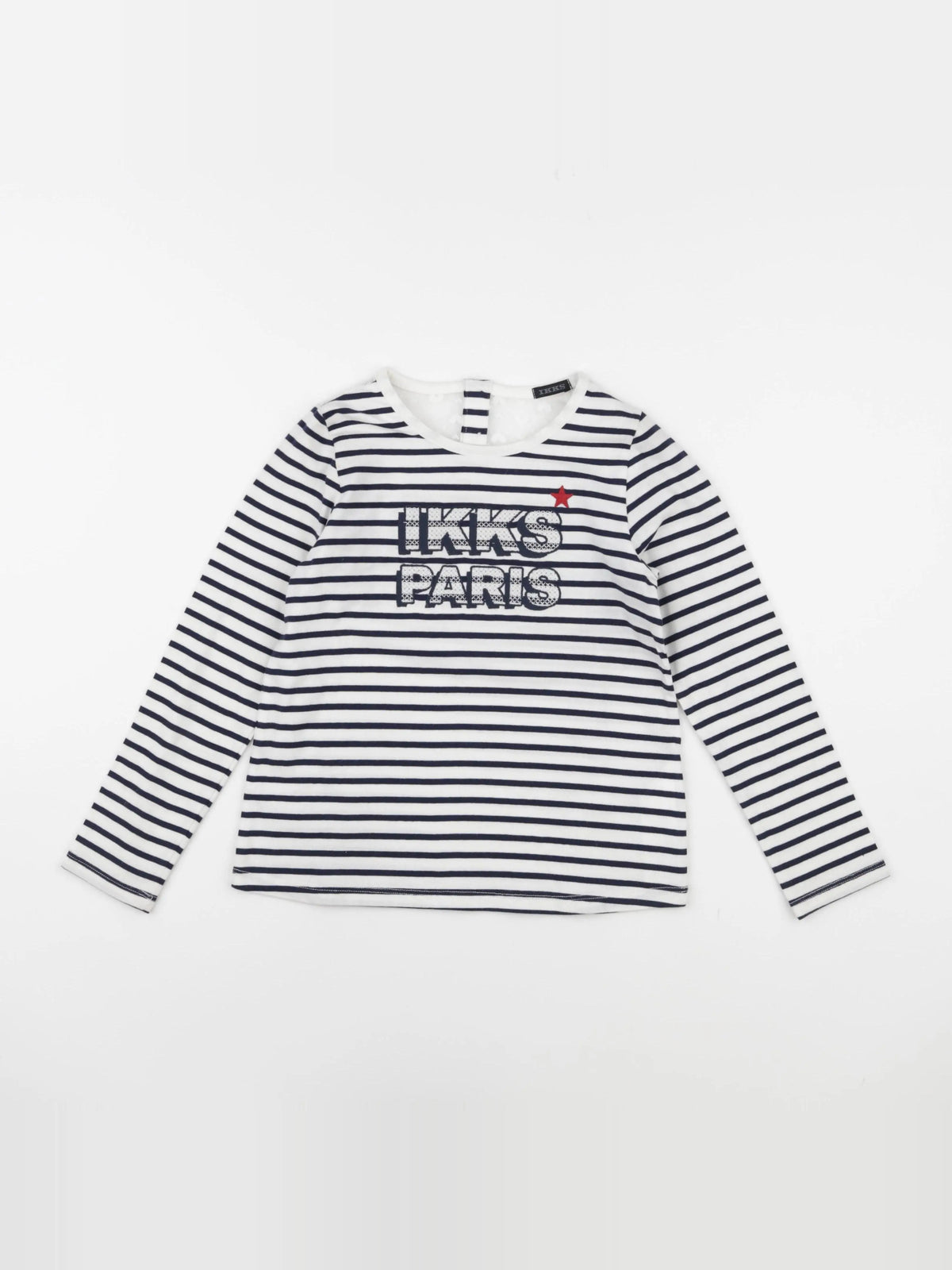IKKS - tee-shirt bleu - 8 ans