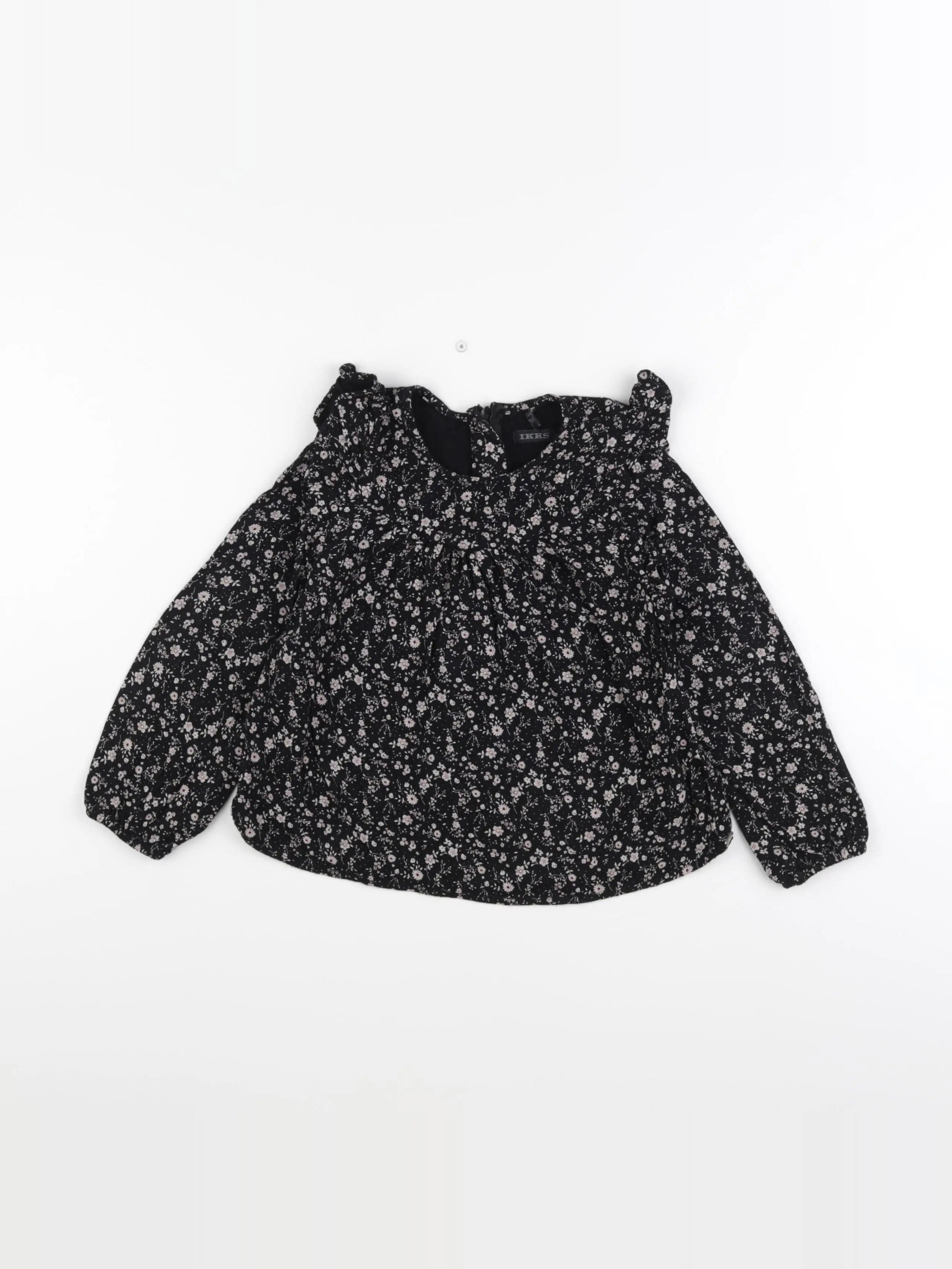 IKKS - blouse noir - 4 ans