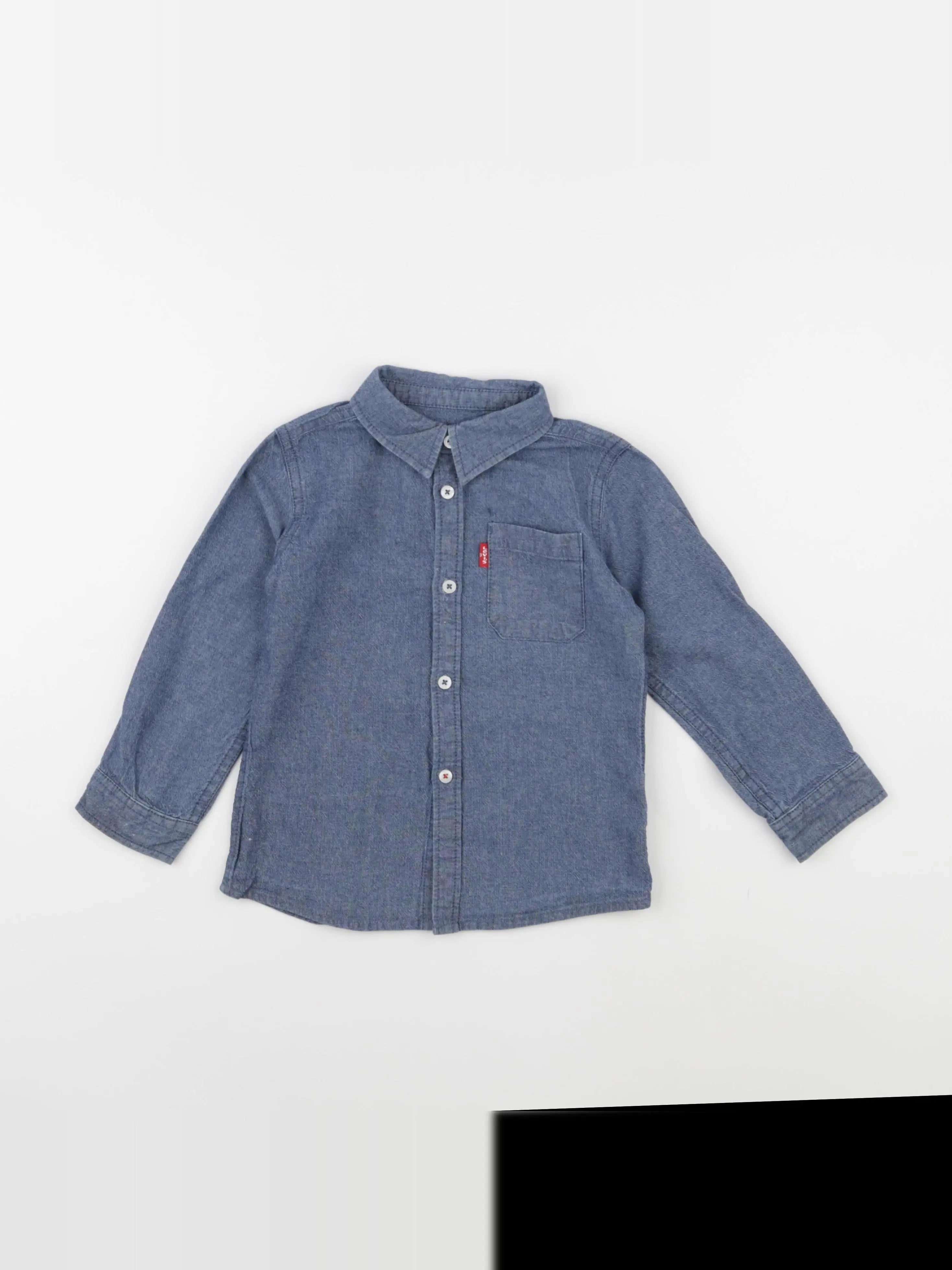Levi's - chemise bleu - 24 mois