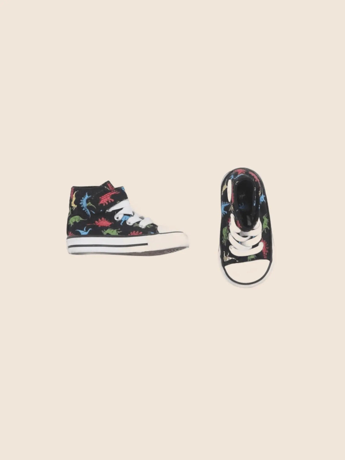 Converse - tennis à scratch/ lacets noir - pointure 20