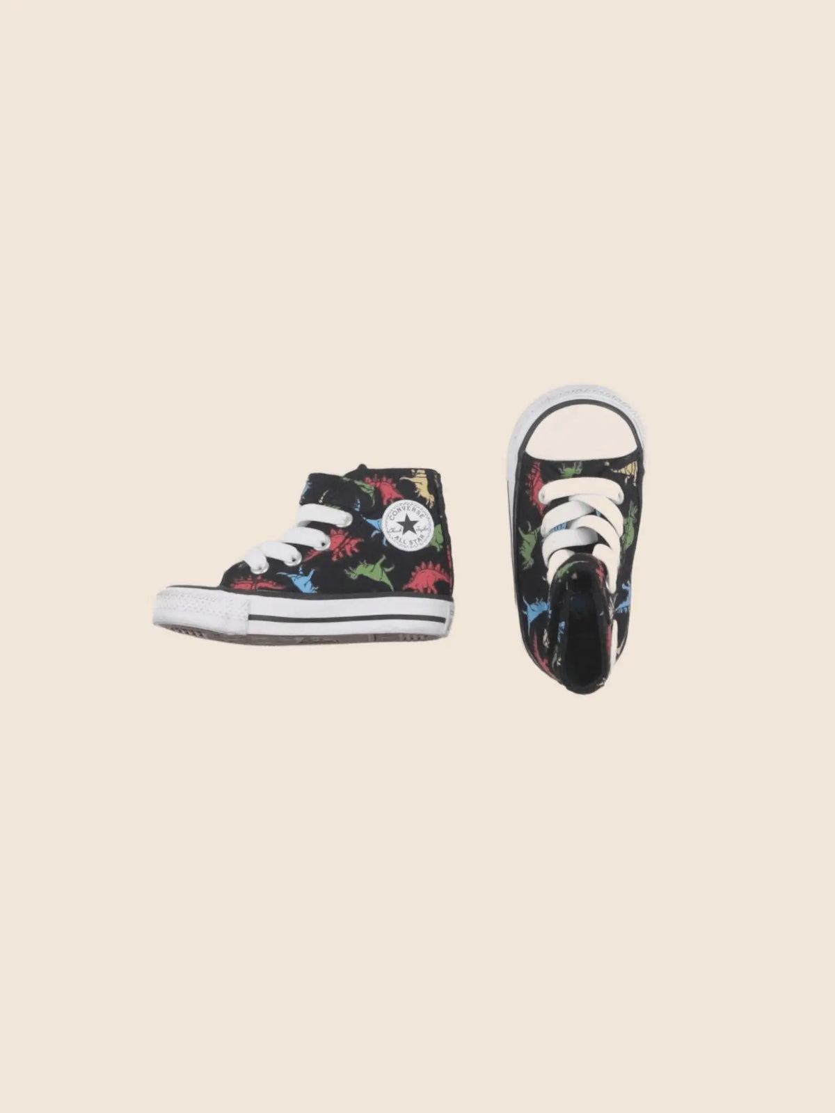 Converse - tennis à scratch/ lacets noir - pointure 20