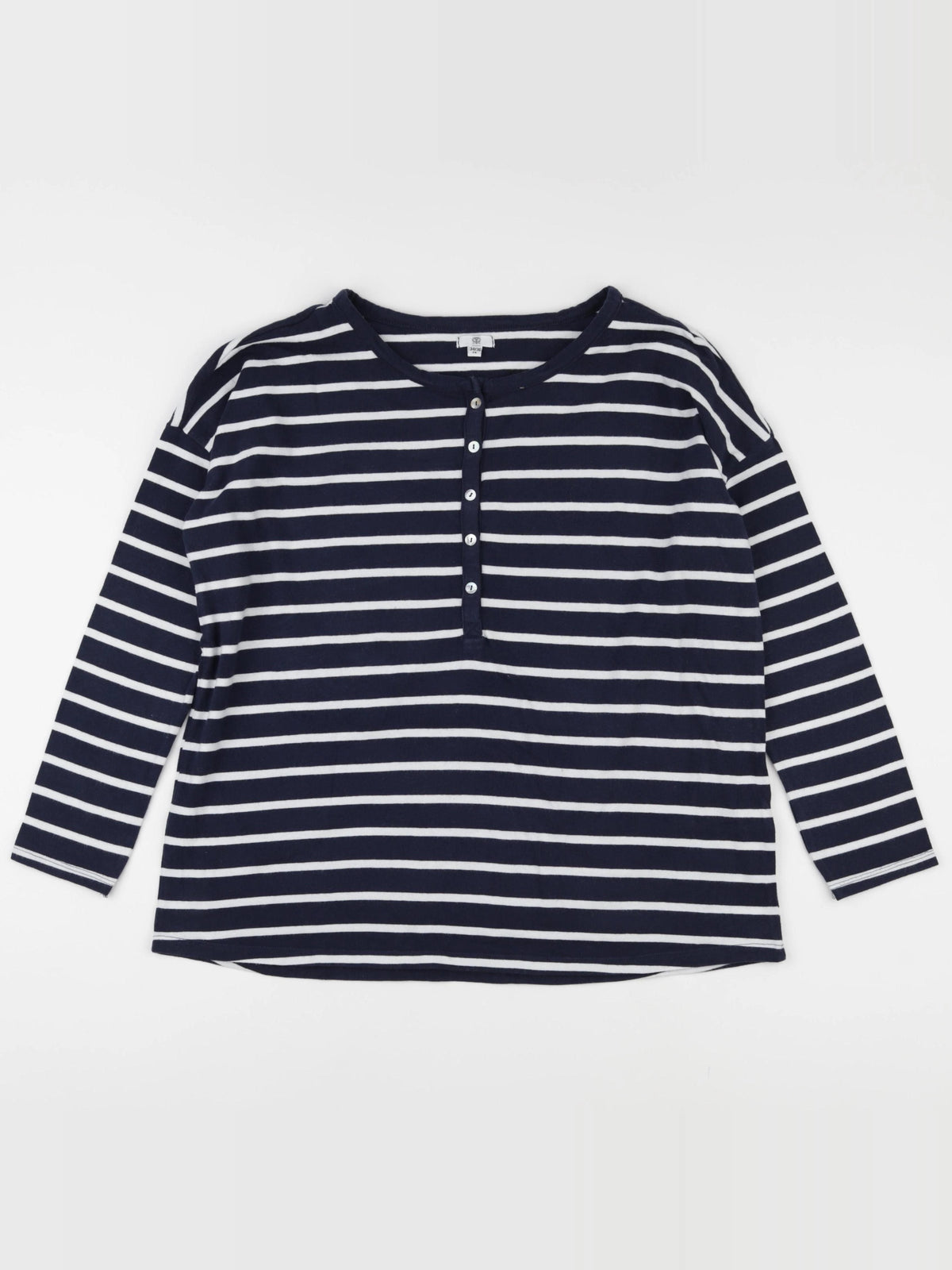 La redoute - tee-shirt grossesse bleu - 34 à 36