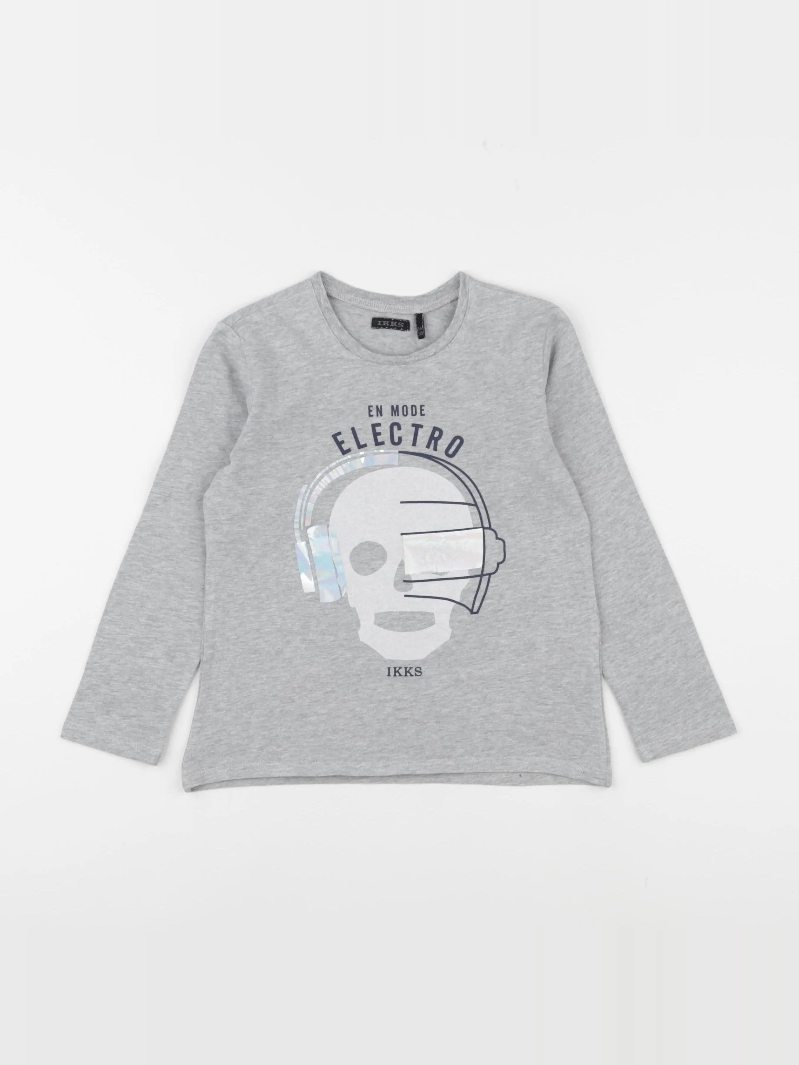 IKKS - tee-shirt gris - 5 ans