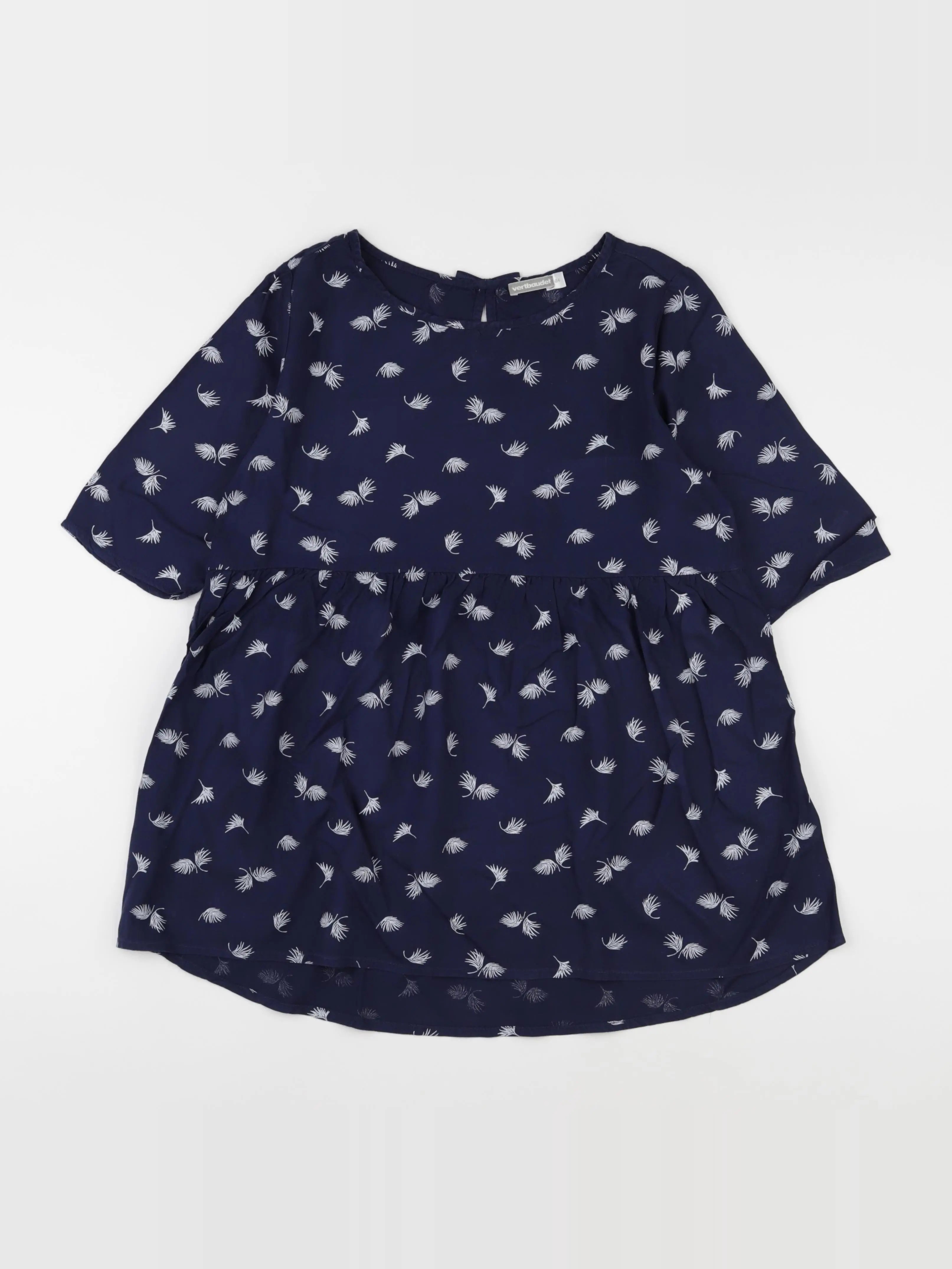 Vertbaudet - blouse grossesse bleu - 34