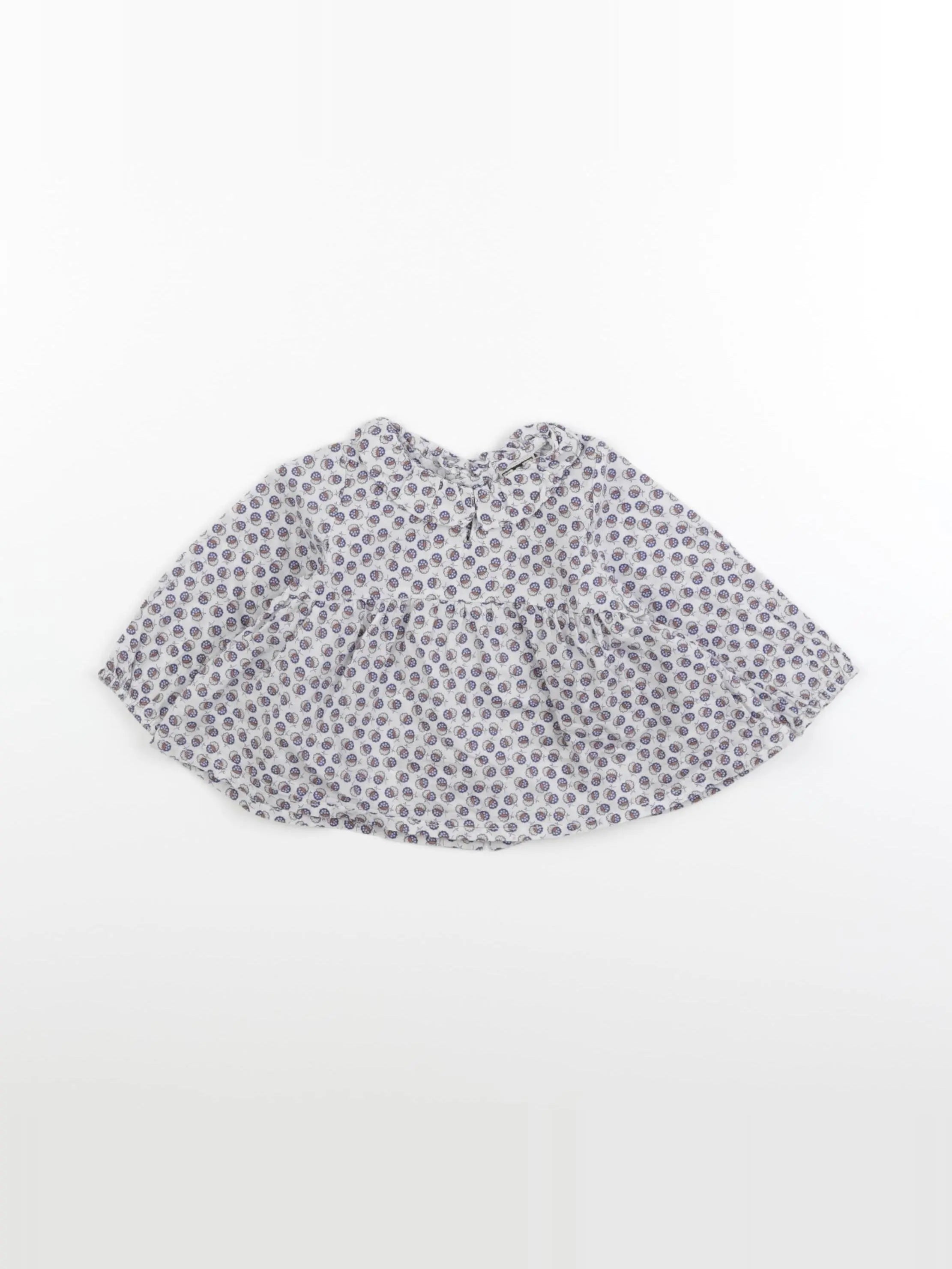 Bonton - blouse bleu - 6 mois