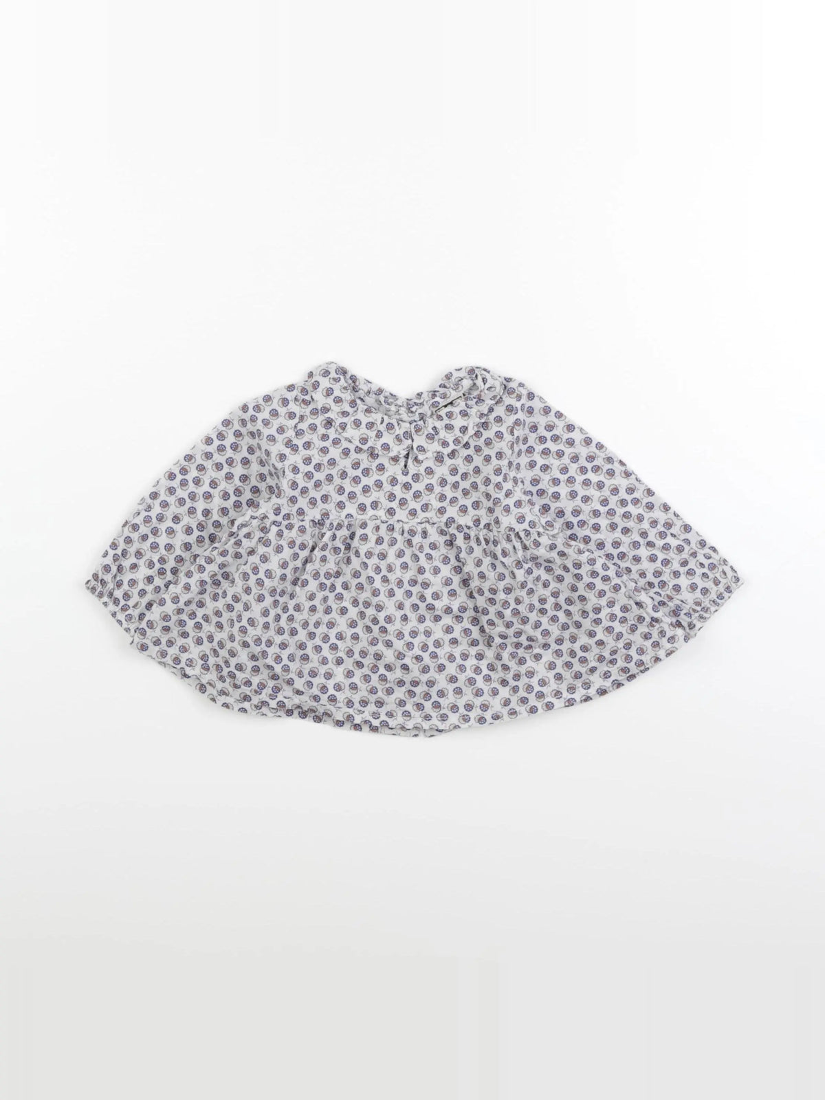 Bonton - blouse bleu - 6 mois