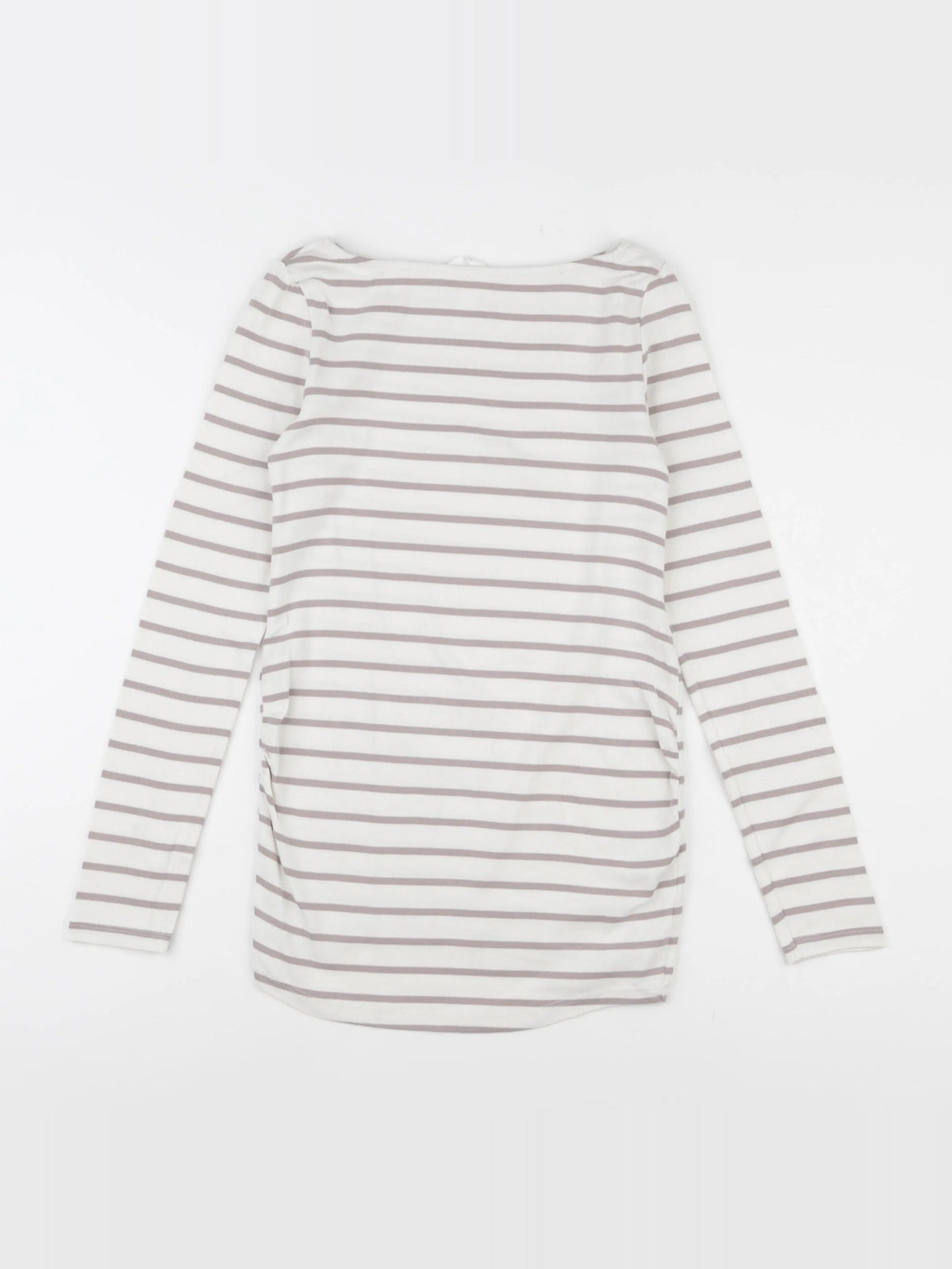 H&M - tee-shirt grossesse beige - s