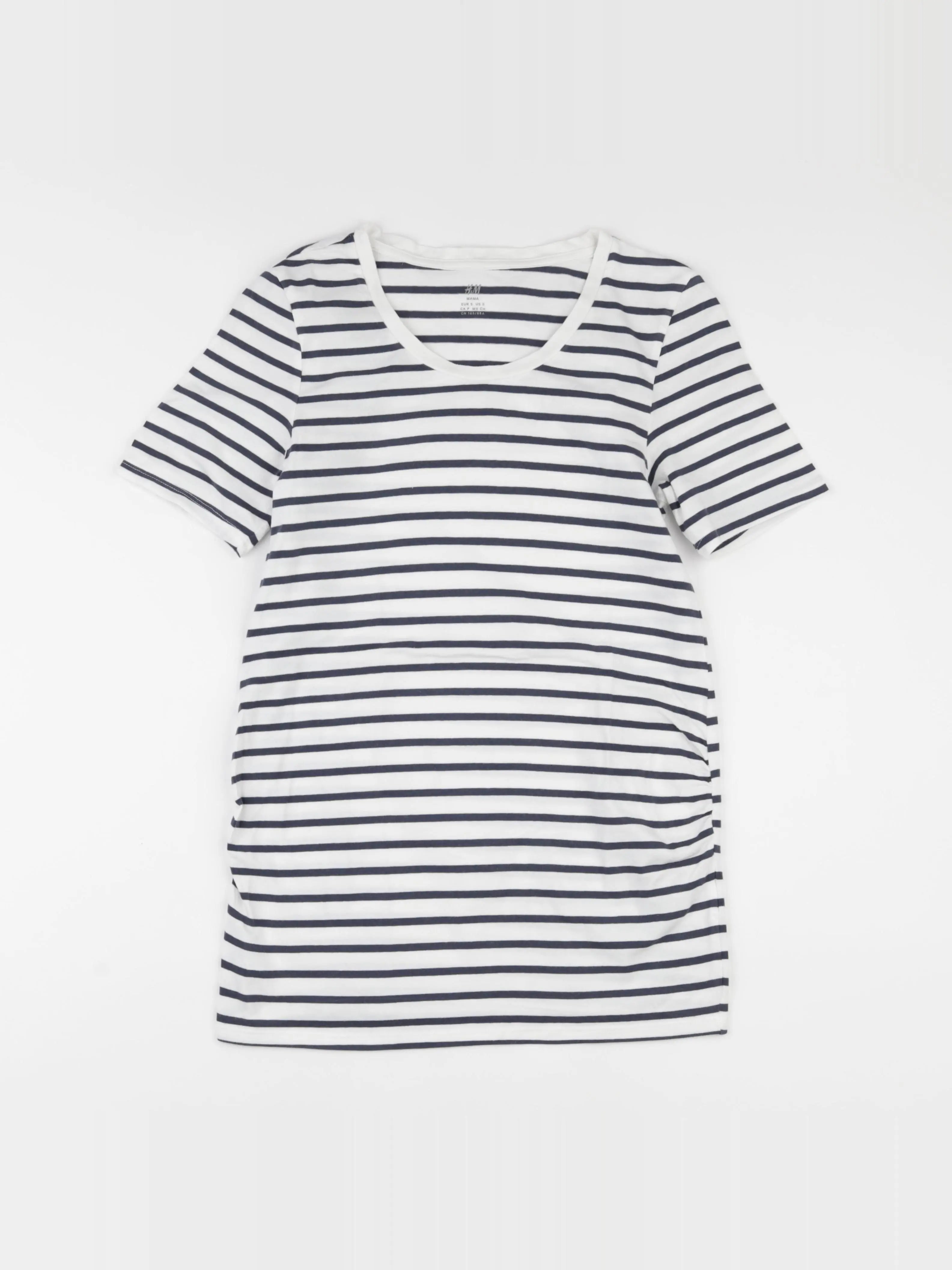 H&M - tee-shirt grossesse blanc - s