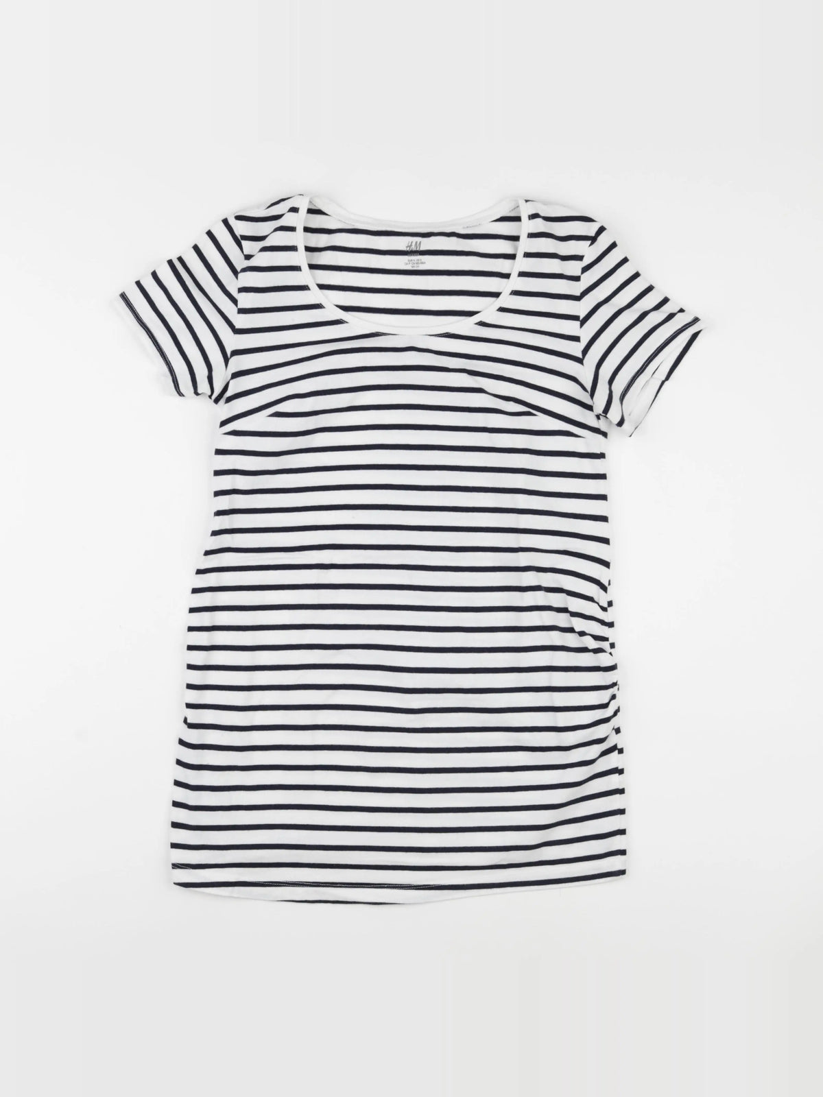 H&M - tee-shirt grossesse blanc - s