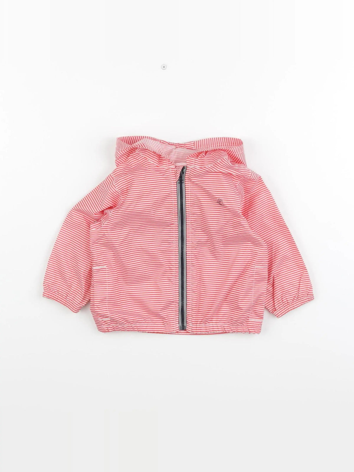 Petit Bateau - coupe-vent rouge - 6 mois