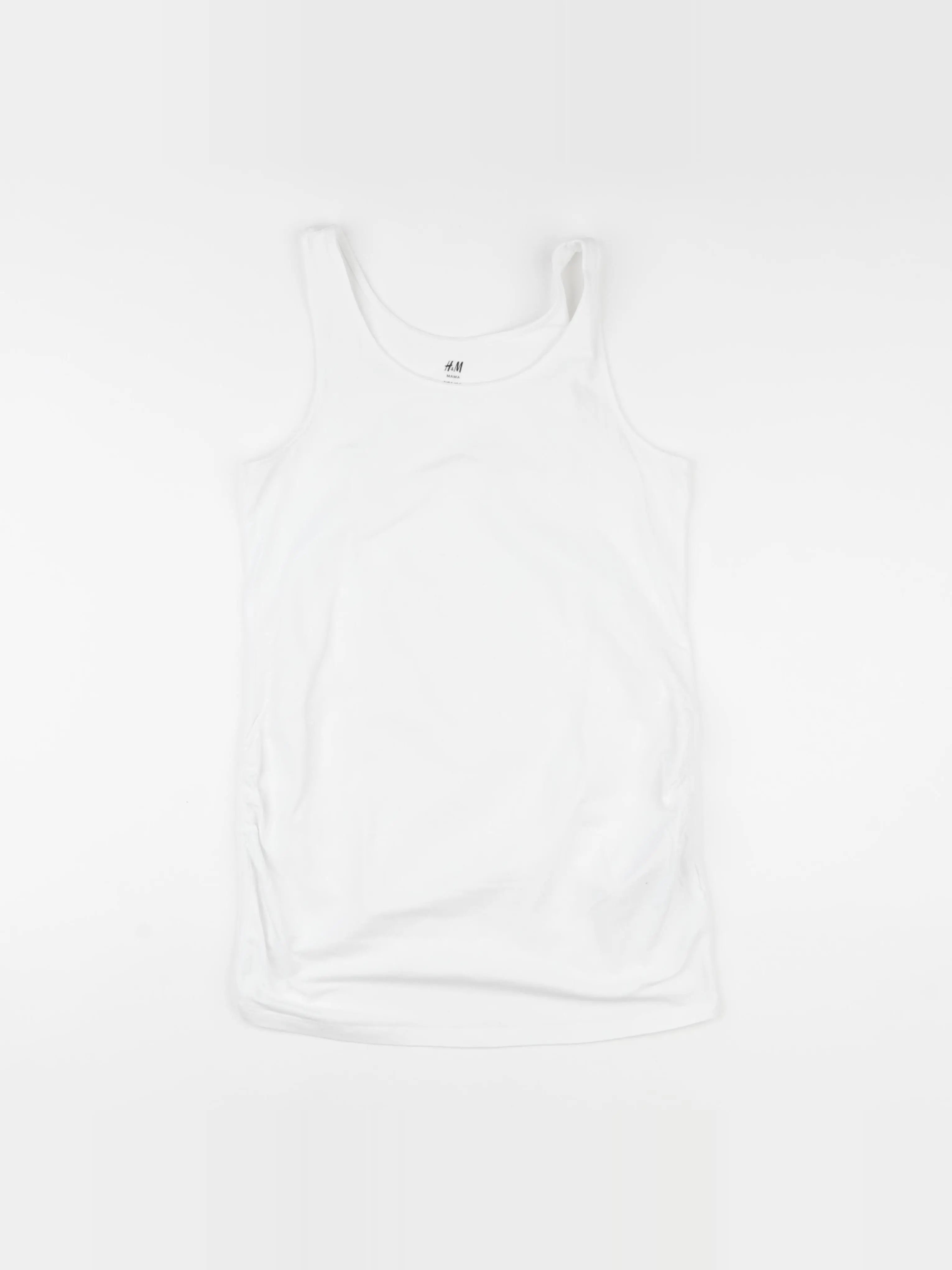 H&M - débardeur grossesse blanc - s