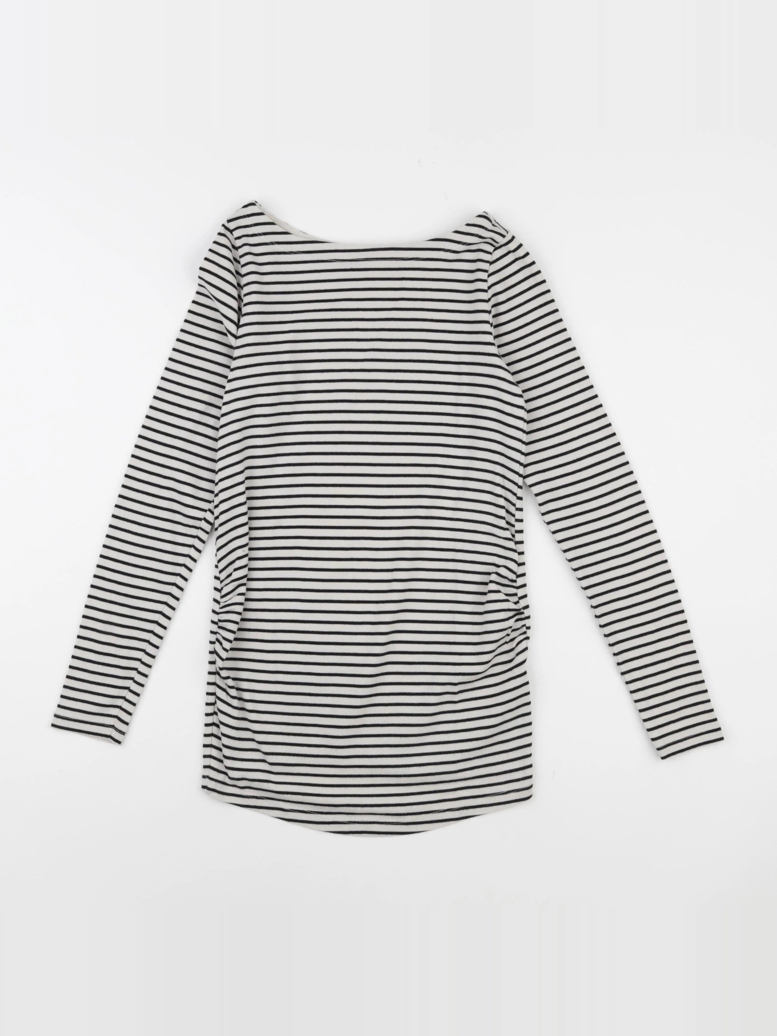 H&M - tee-shirt grossesse beige - s