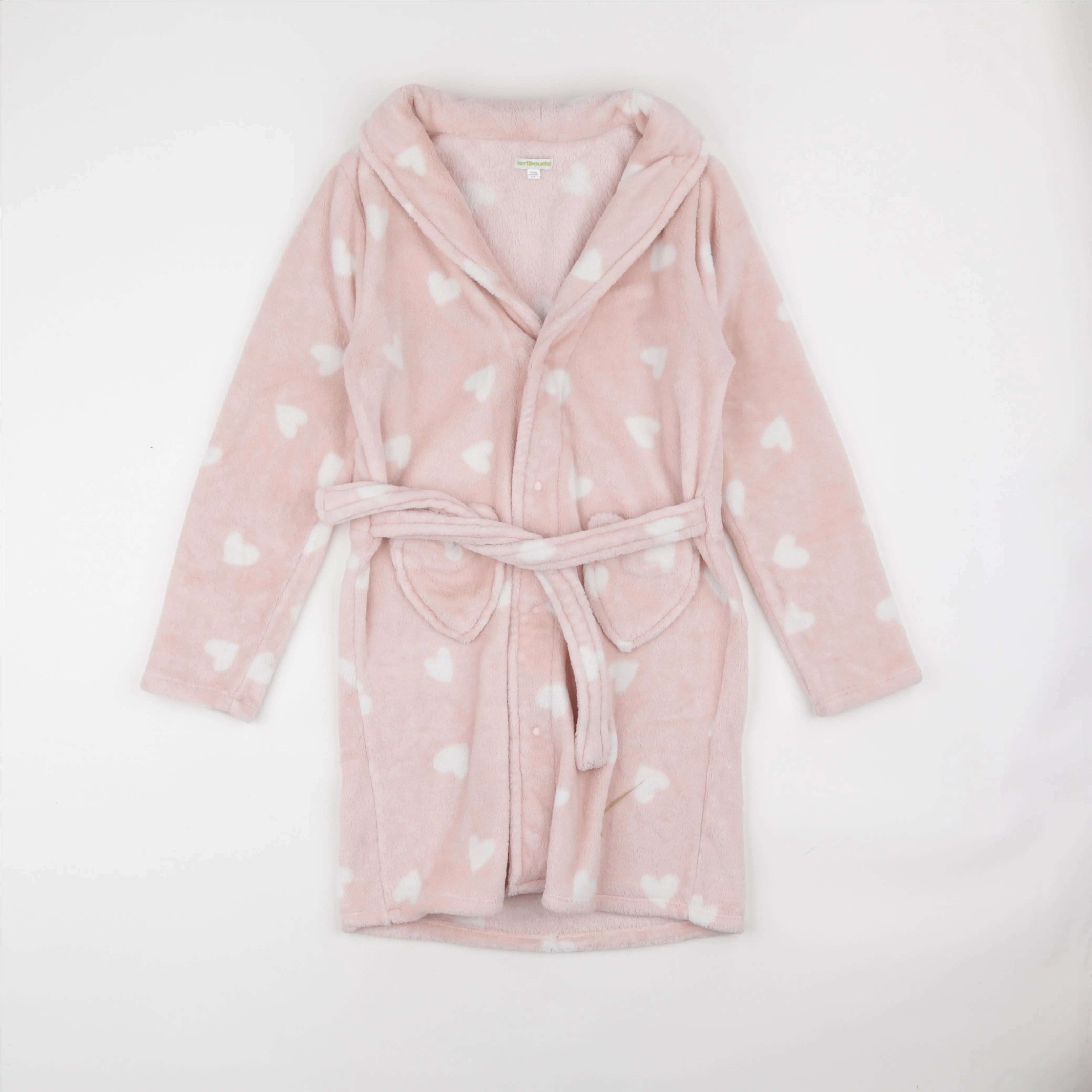 Vertbaudet - robe de chambre rose - 12 ans
