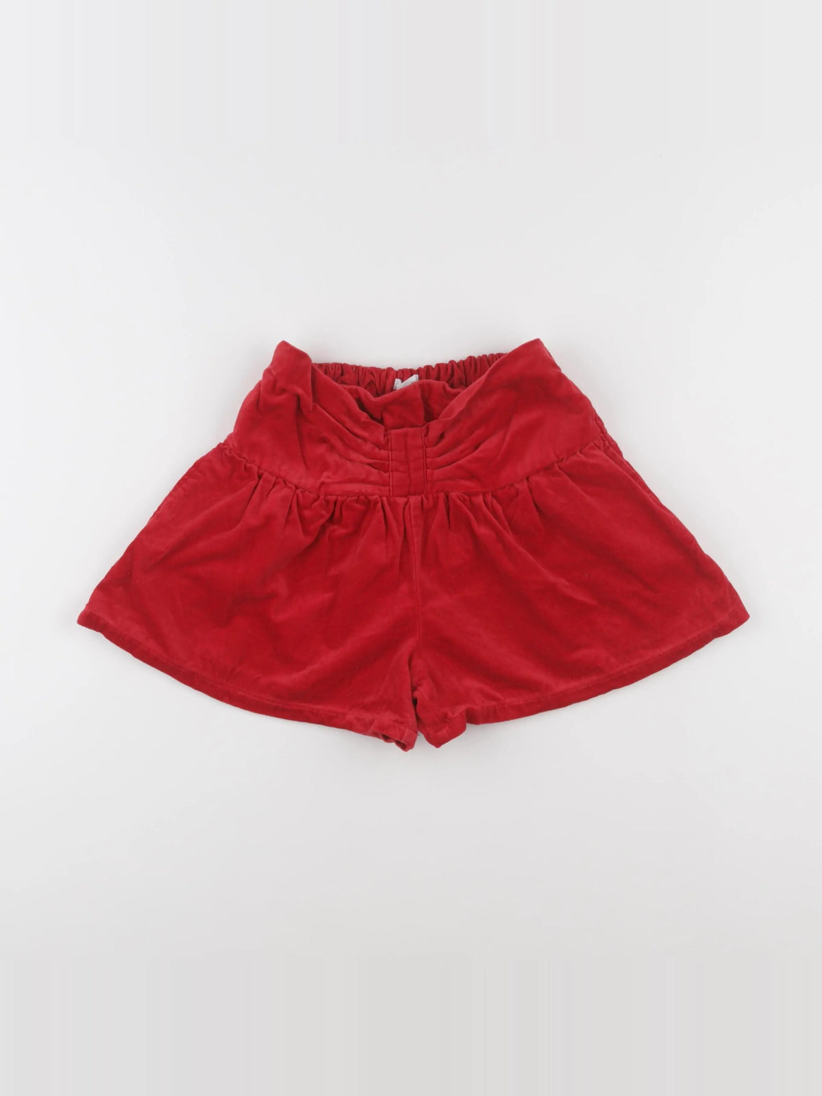 Vertbaudet - short rouge - 10 ans