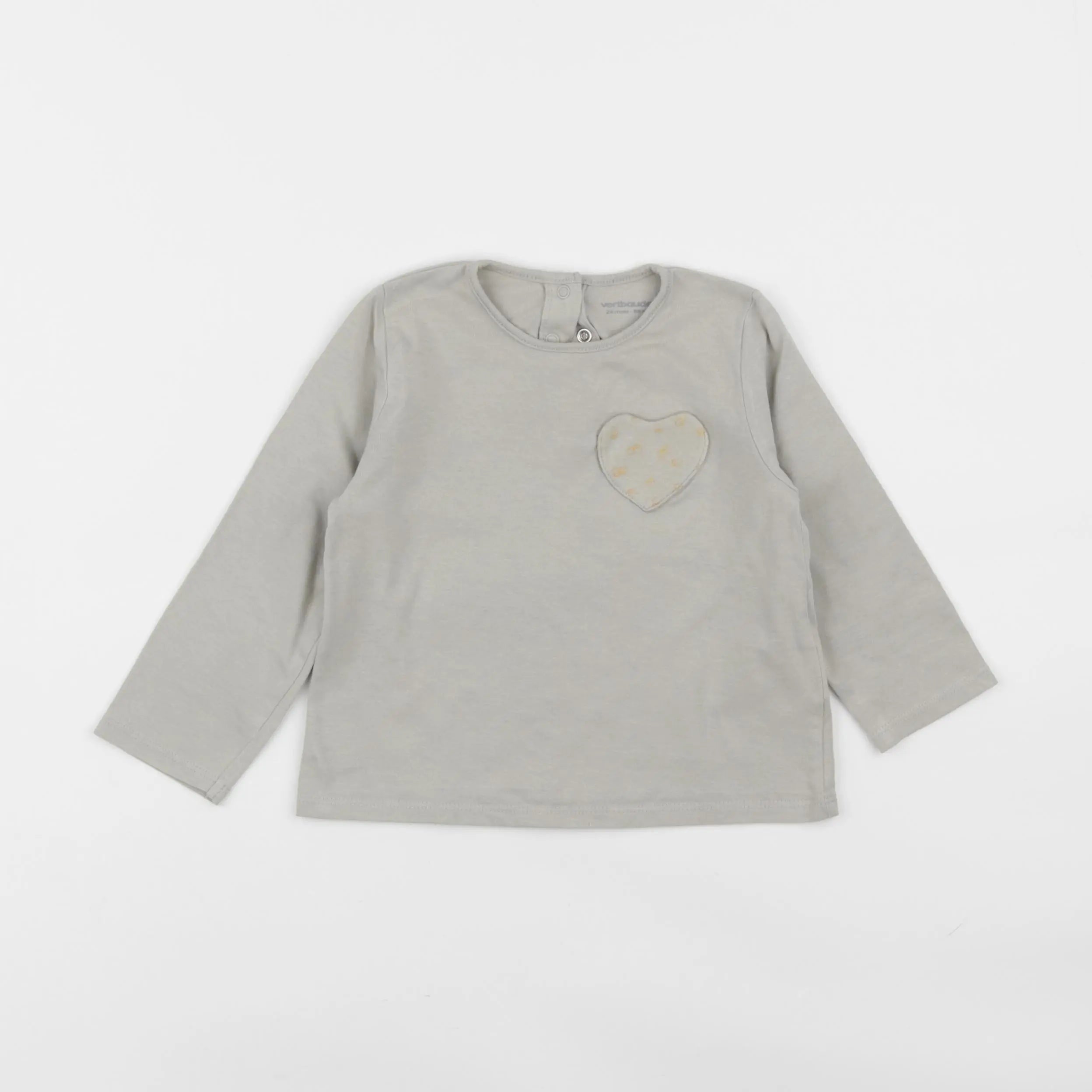 Vertbaudet - tee-shirt vert - 24 mois