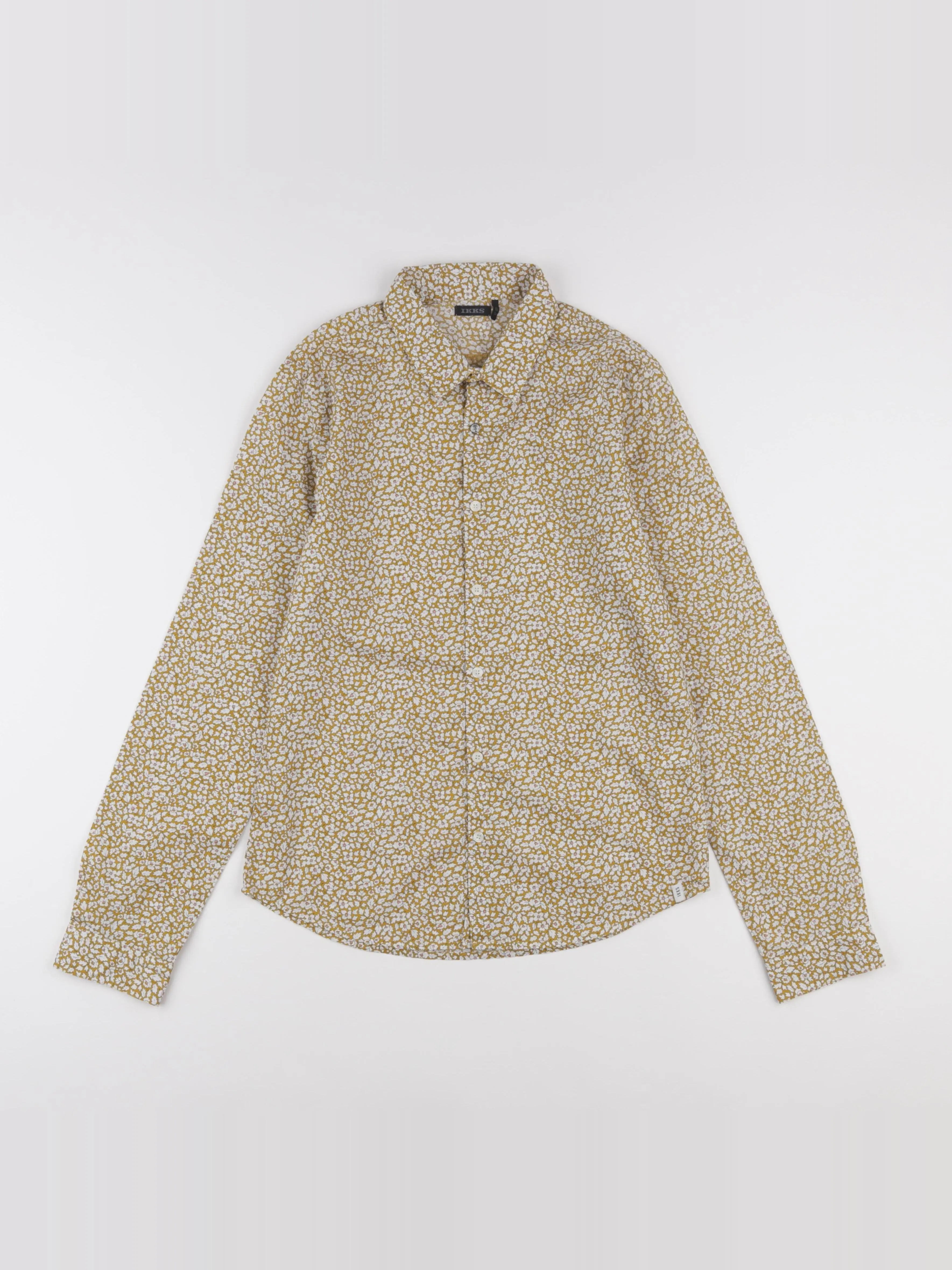 IKKS - chemise jaune - 14 ans