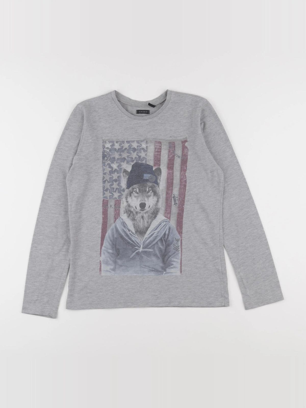 IKKS - tee-shirt gris - 12 ans