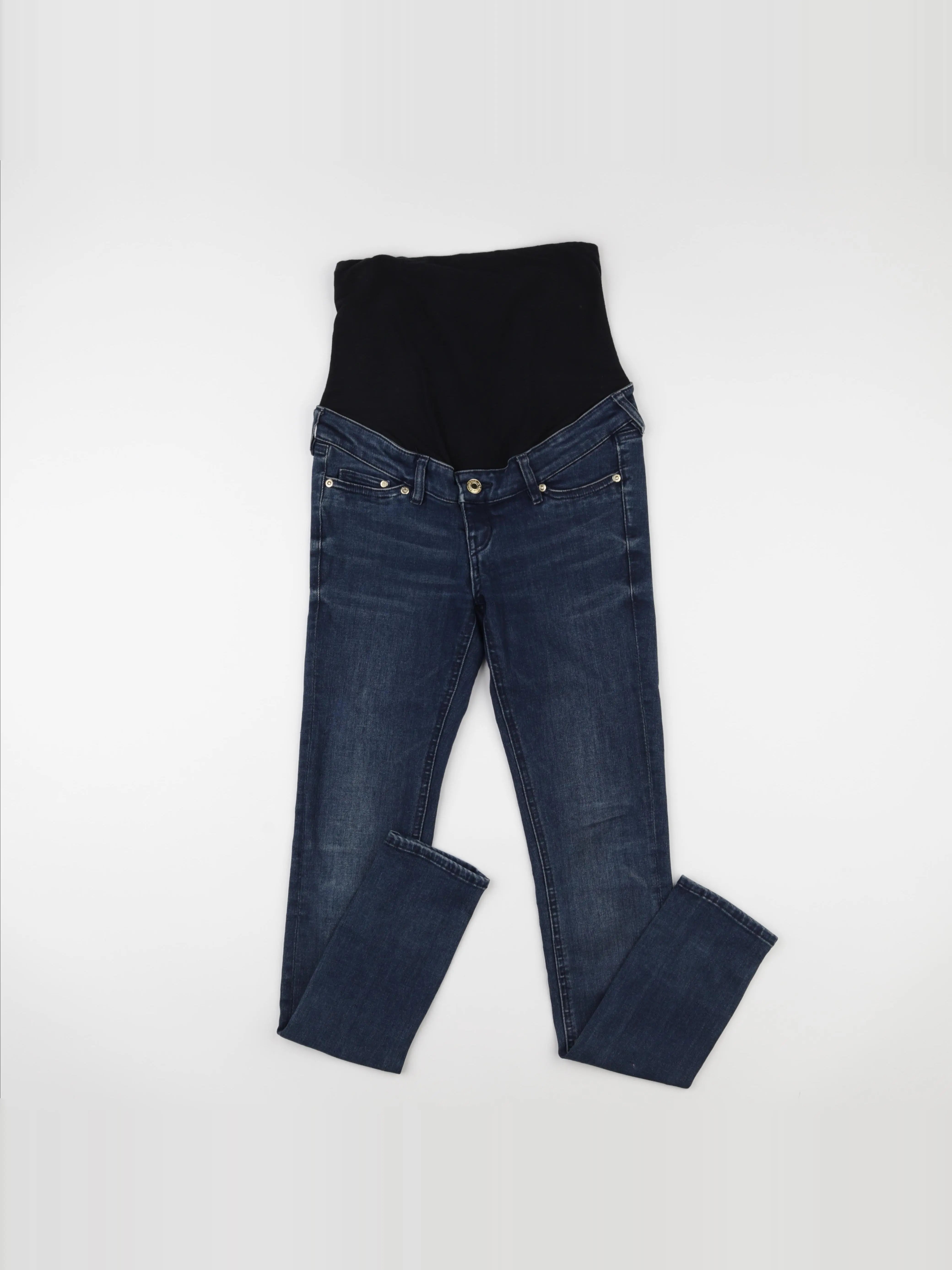 H&M - jean grossesse bleu - 32
