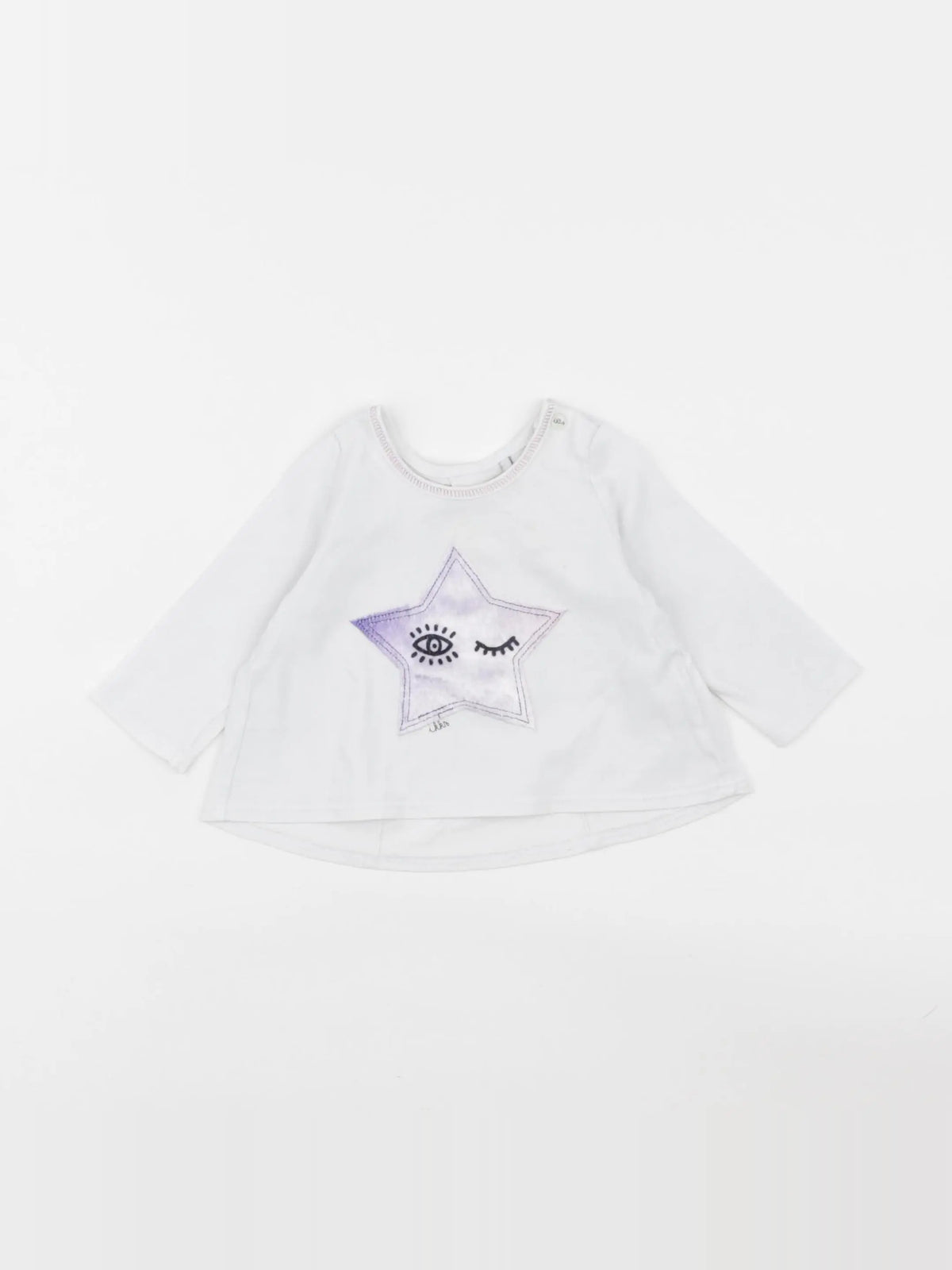 IKKS - tee-shirt blanc - 3 mois