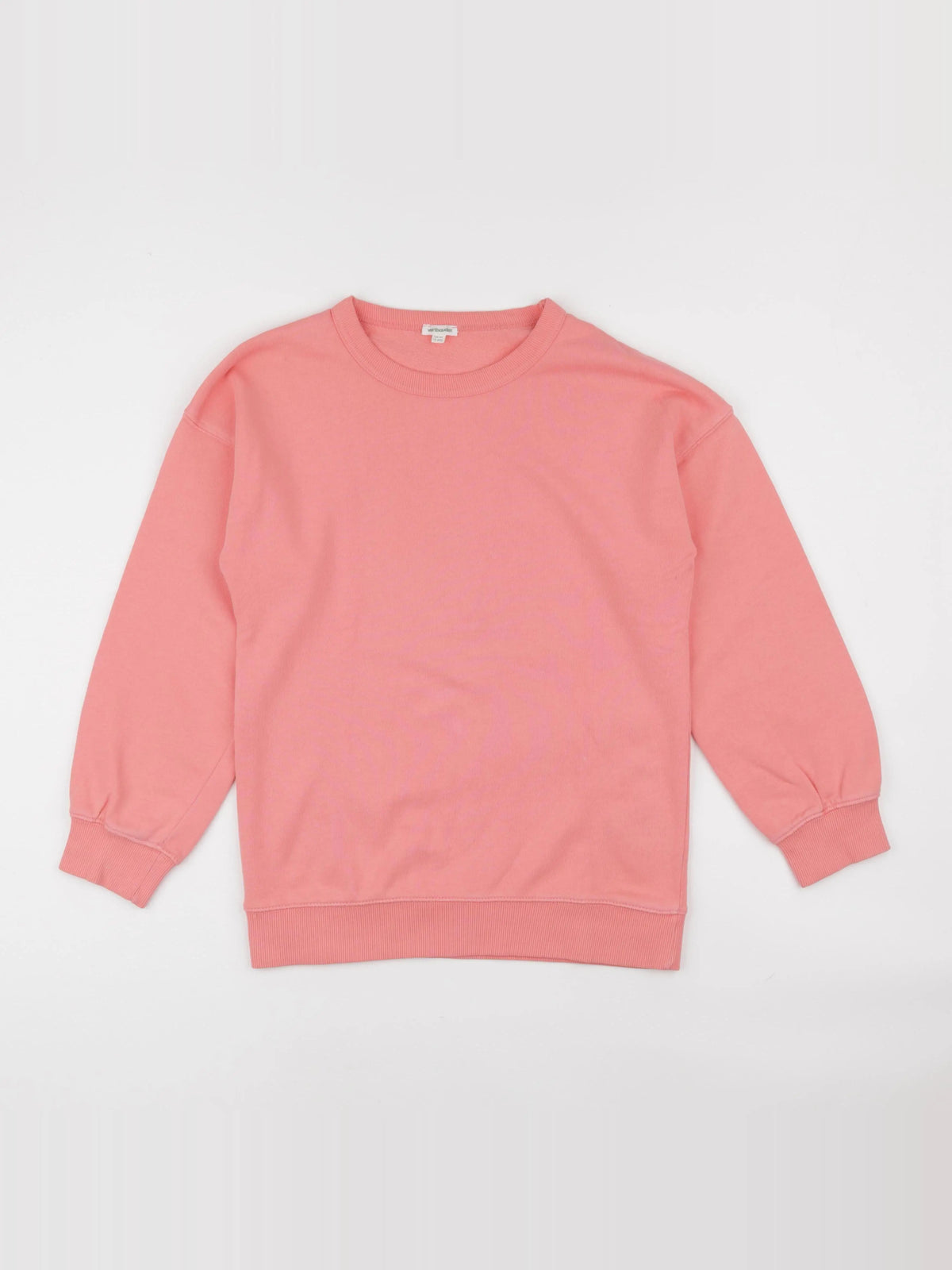 Vertbaudet - sweat rose - 12 ans
