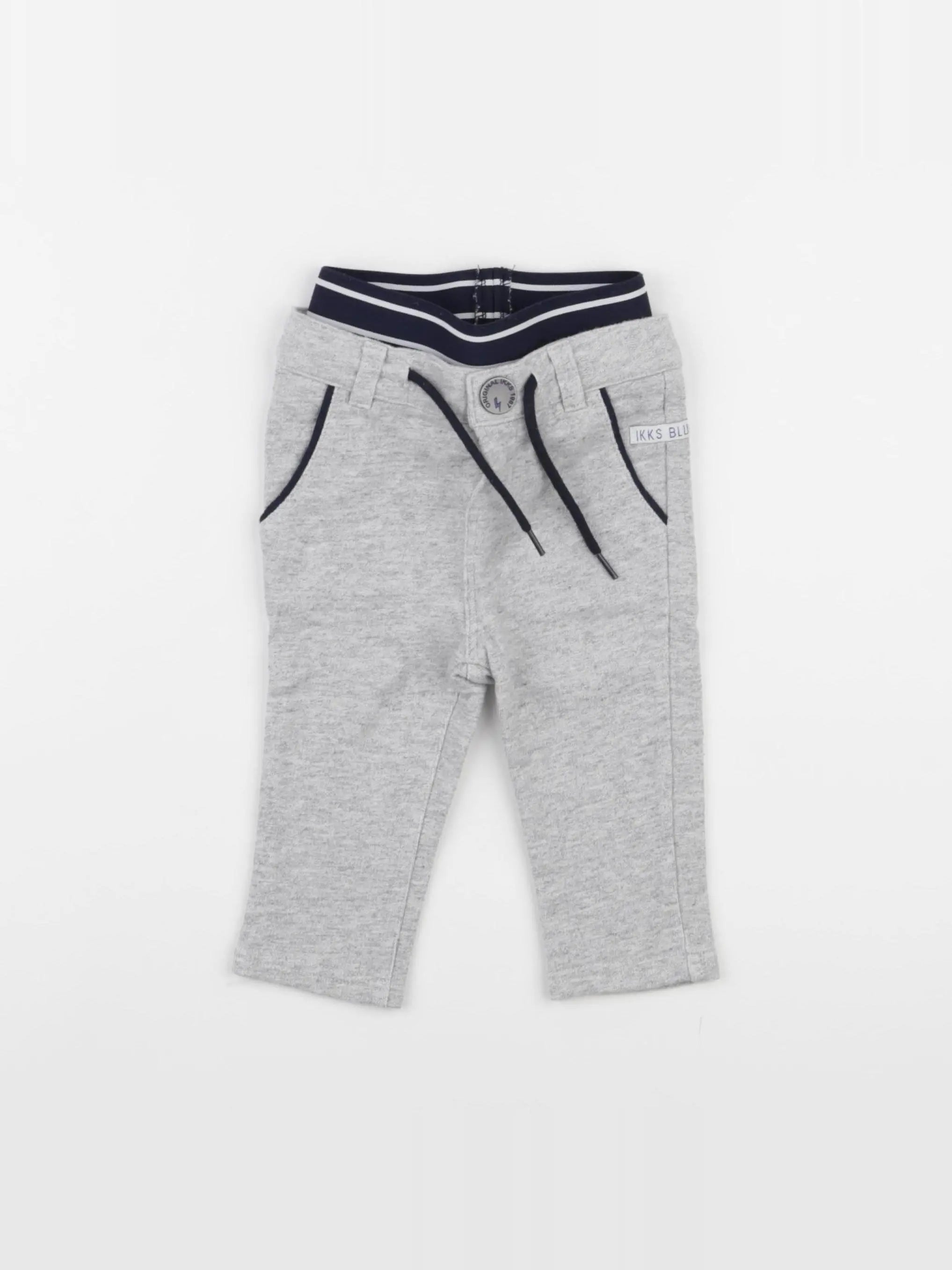 IKKS - pantalon gris - 6 mois