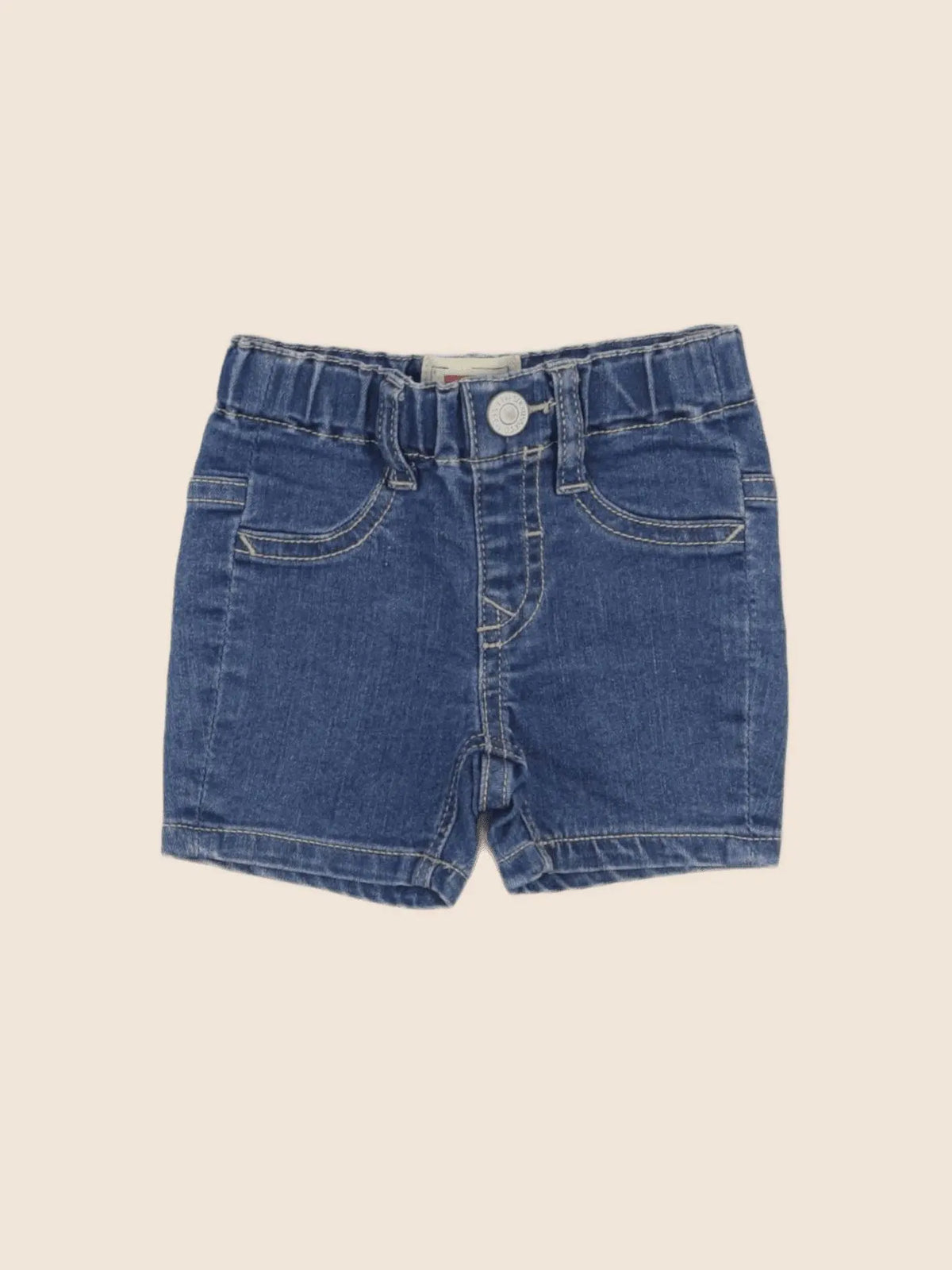 Levi's - short bleu - 6 mois