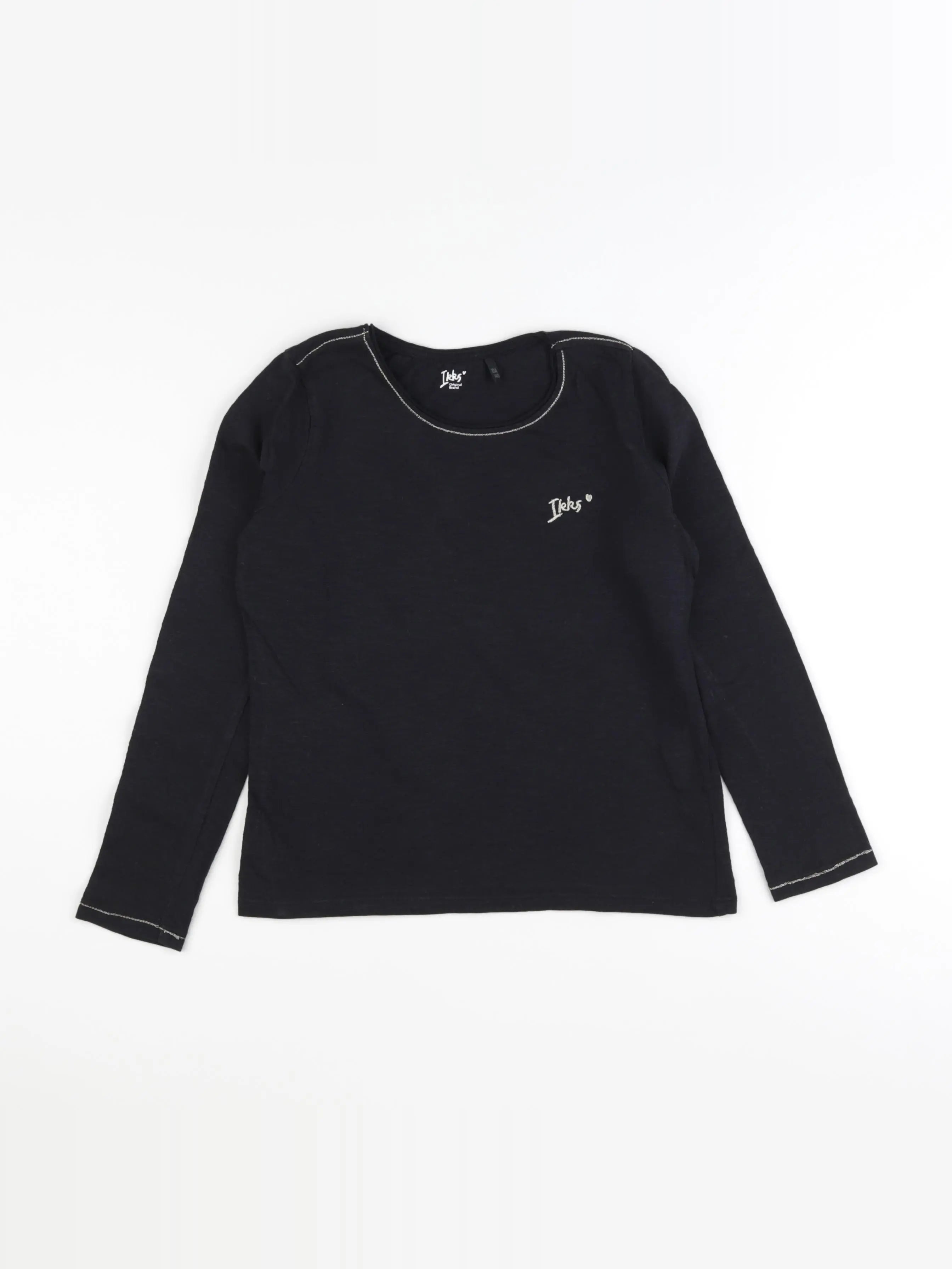 IKKS - tee-shirt noir, or - 10 ans