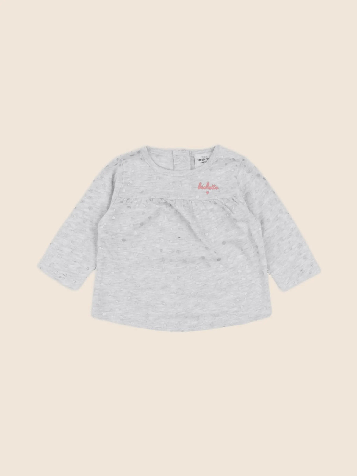 Tape à l'oeil - tee-shirt gris - 3 mois