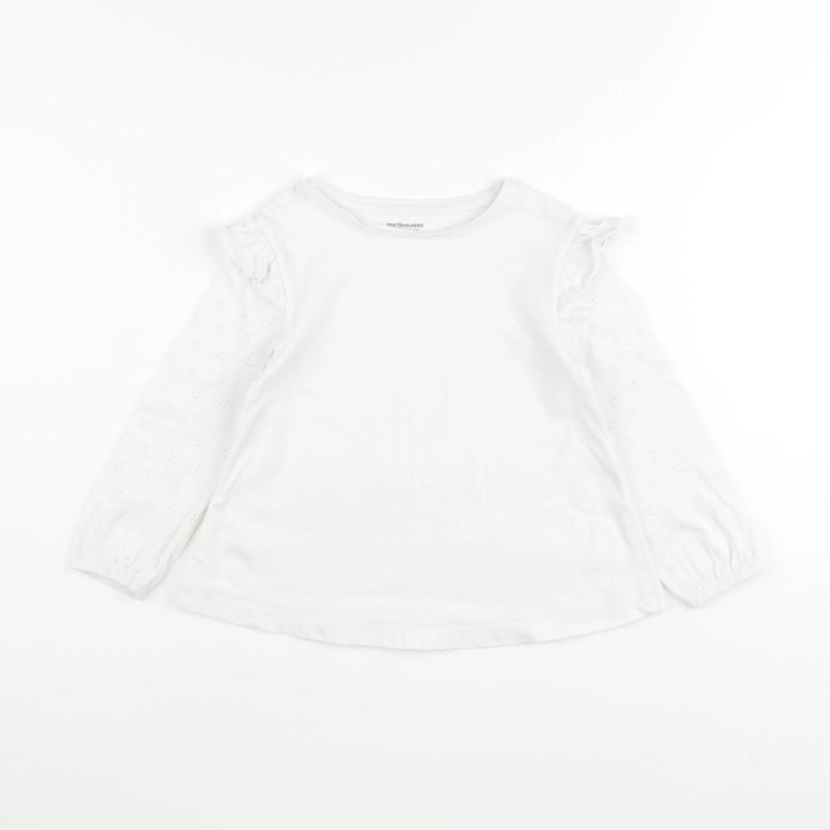 Vertbaudet - tee-shirt blanc - 4 ans