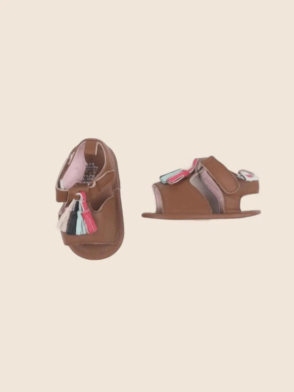 Tape à l'oeil - sandales marron - pointure 17