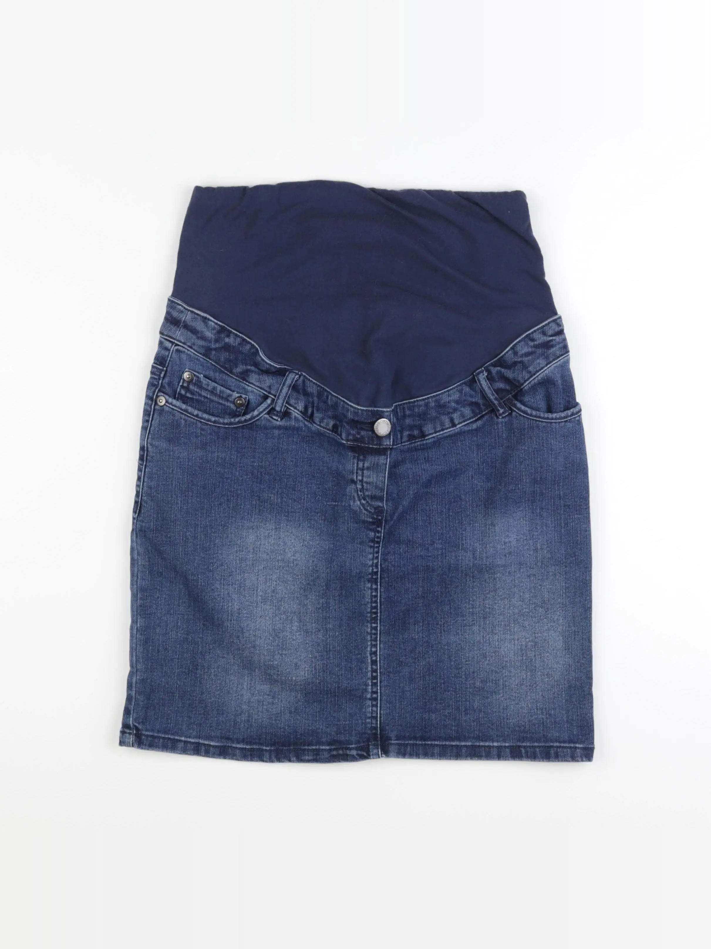 Vertbaudet - jupe grossesse bleu - 36