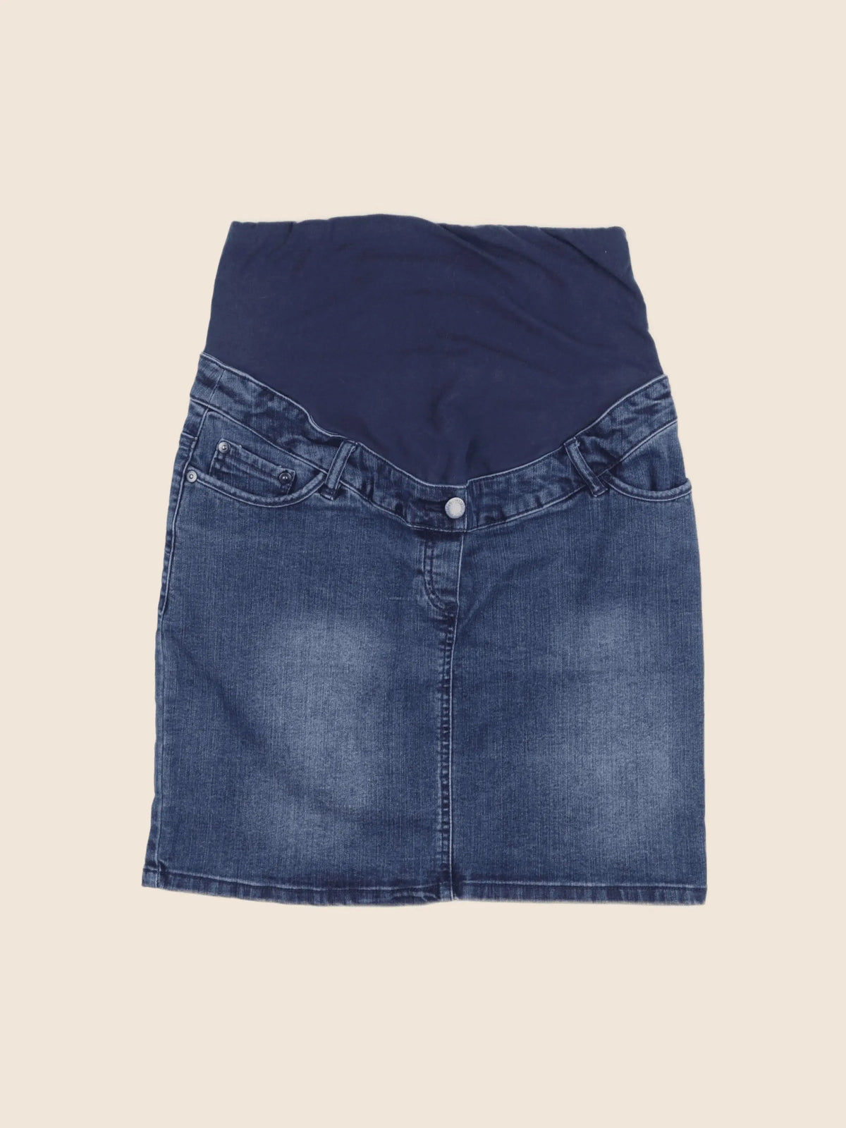 Vertbaudet - jupe grossesse bleu - 36