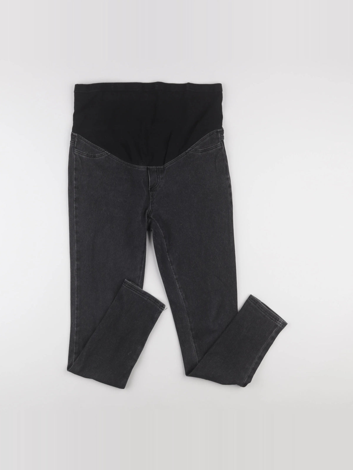 Vertbaudet - jean grossesse gris - 42