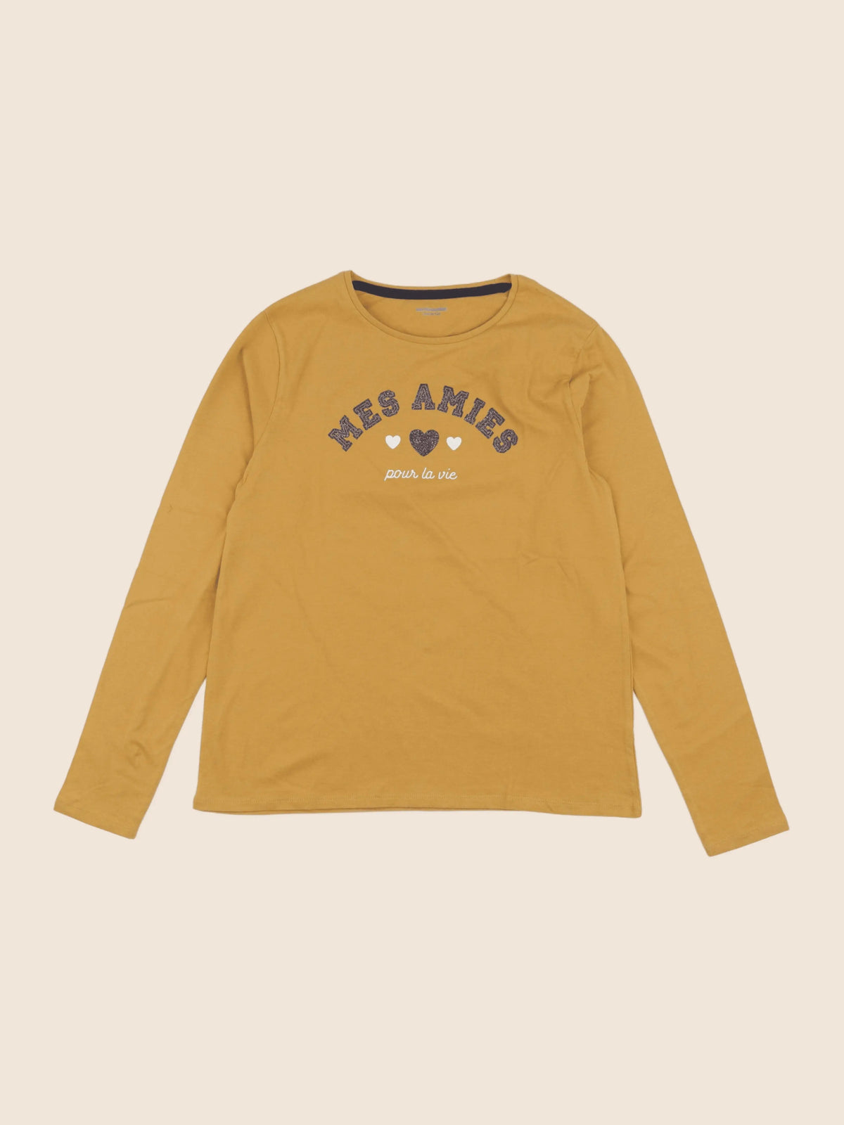 Vertbaudet - tee-shirt orange - 12 ans