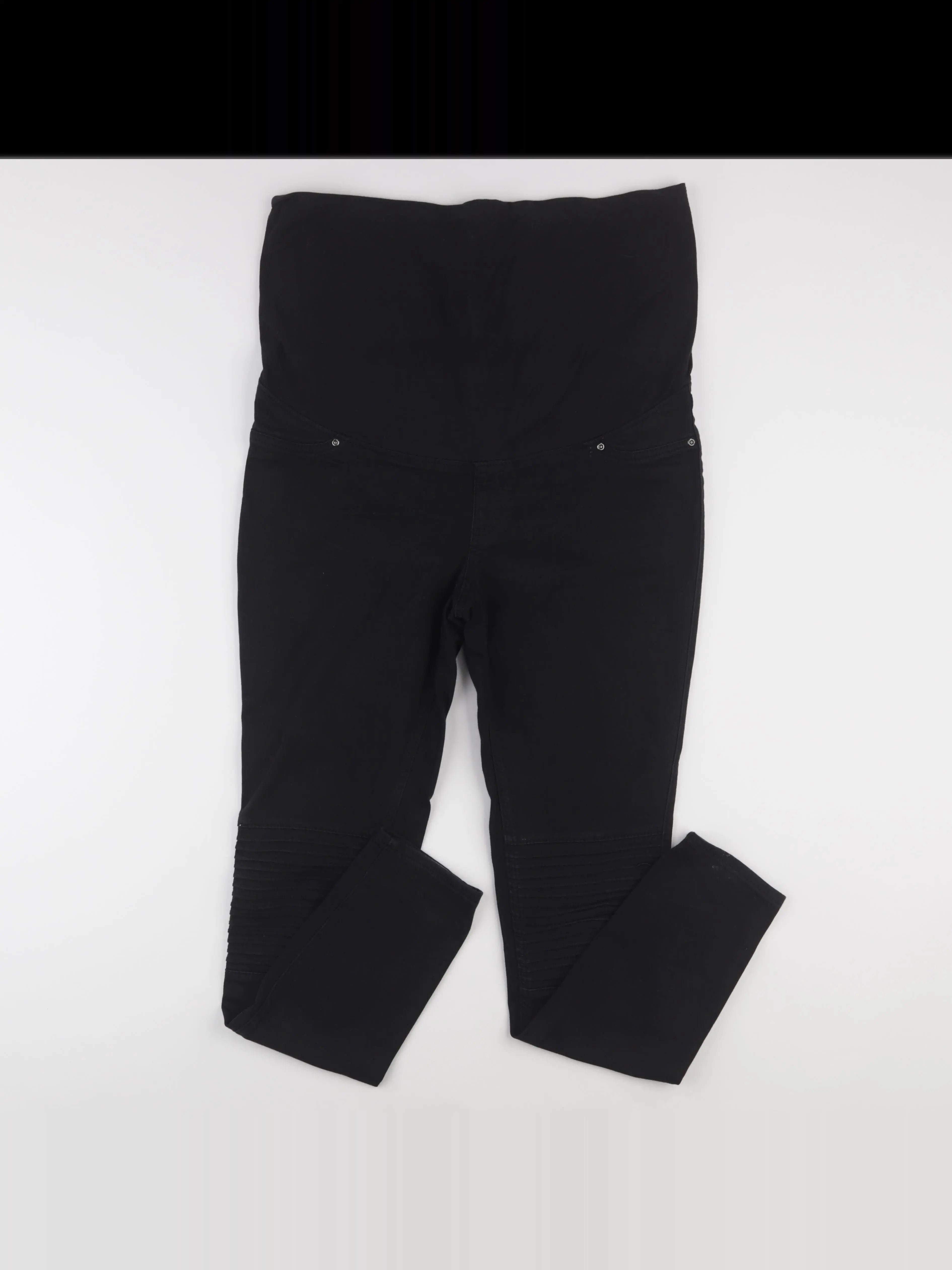 H&M - jean grossesse noir - l