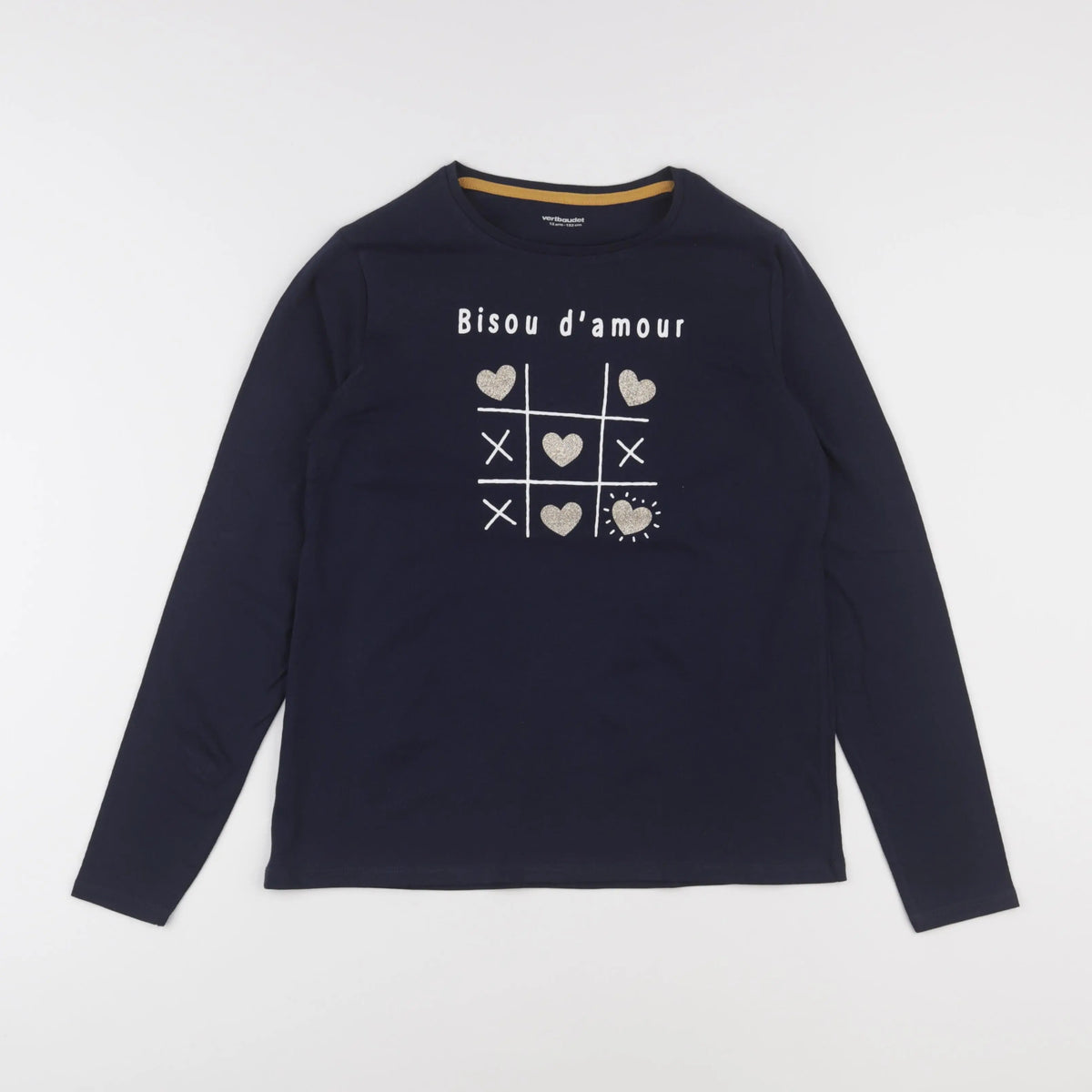 Vertbaudet - tee-shirt bleu - 12 ans