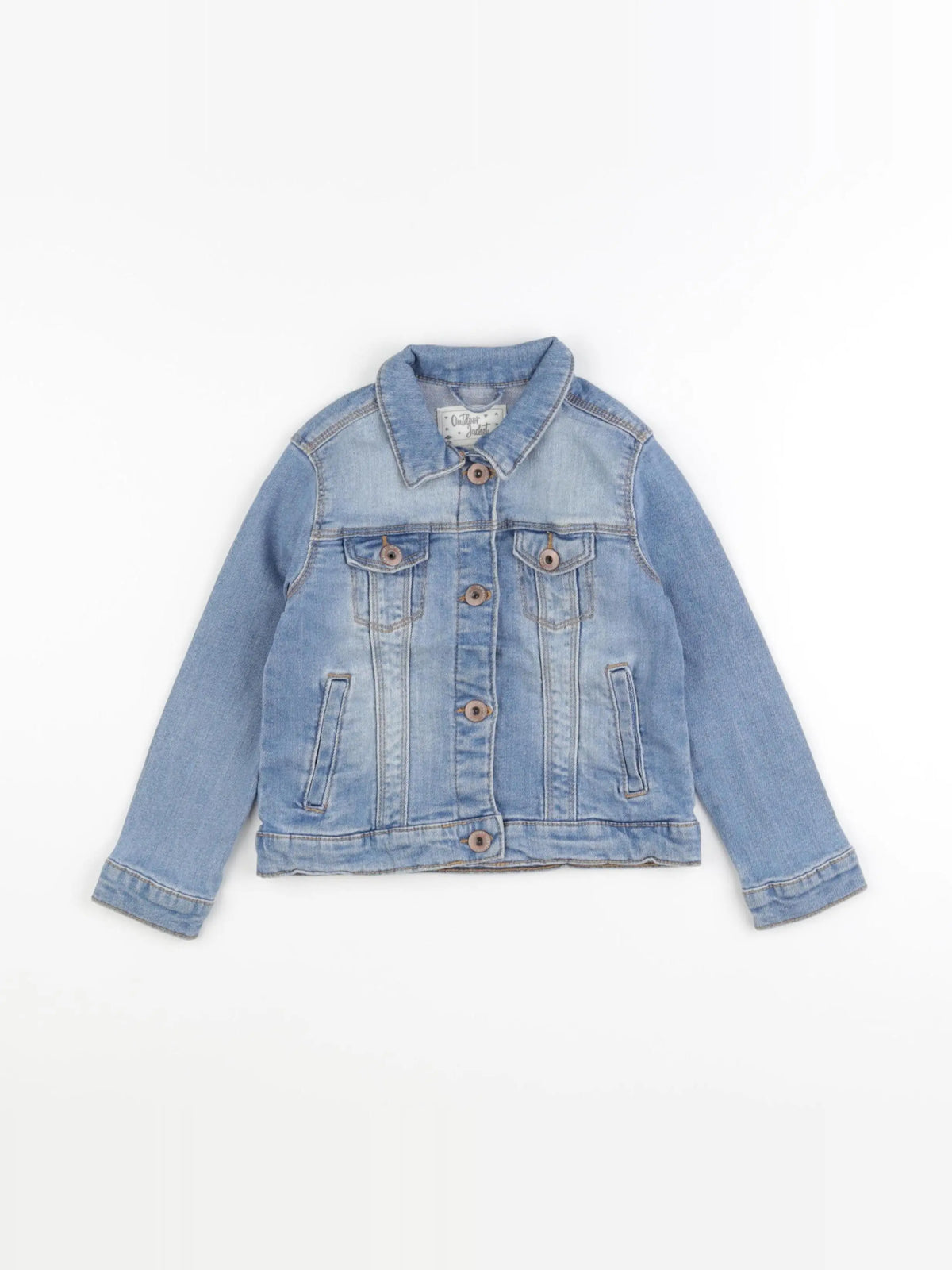Vertbaudet - veste bleu - 4 ans