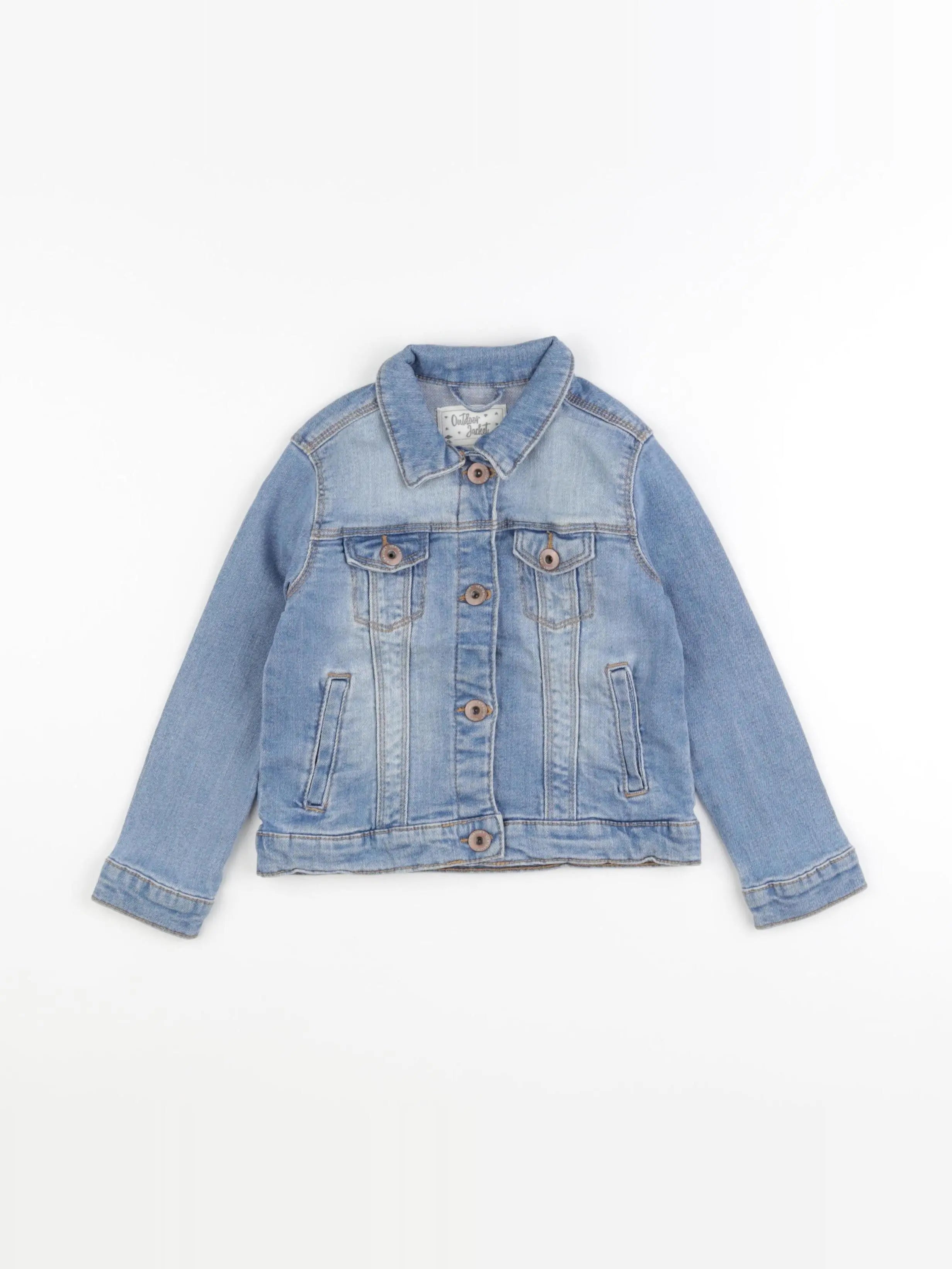 Vertbaudet - veste bleu - 4 ans