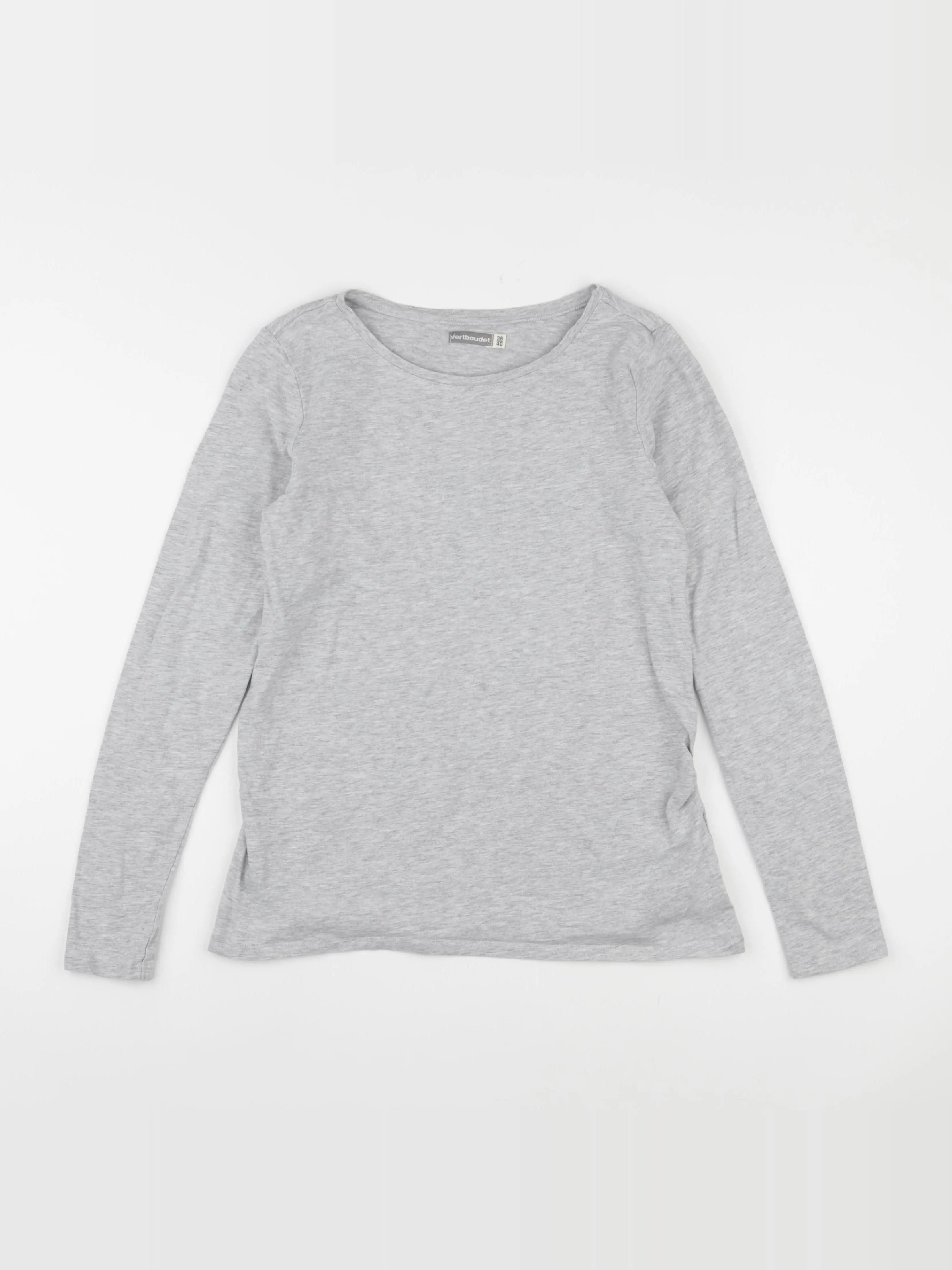 Vertbaudet - tee-shirt grossesse gris - 38 à 40